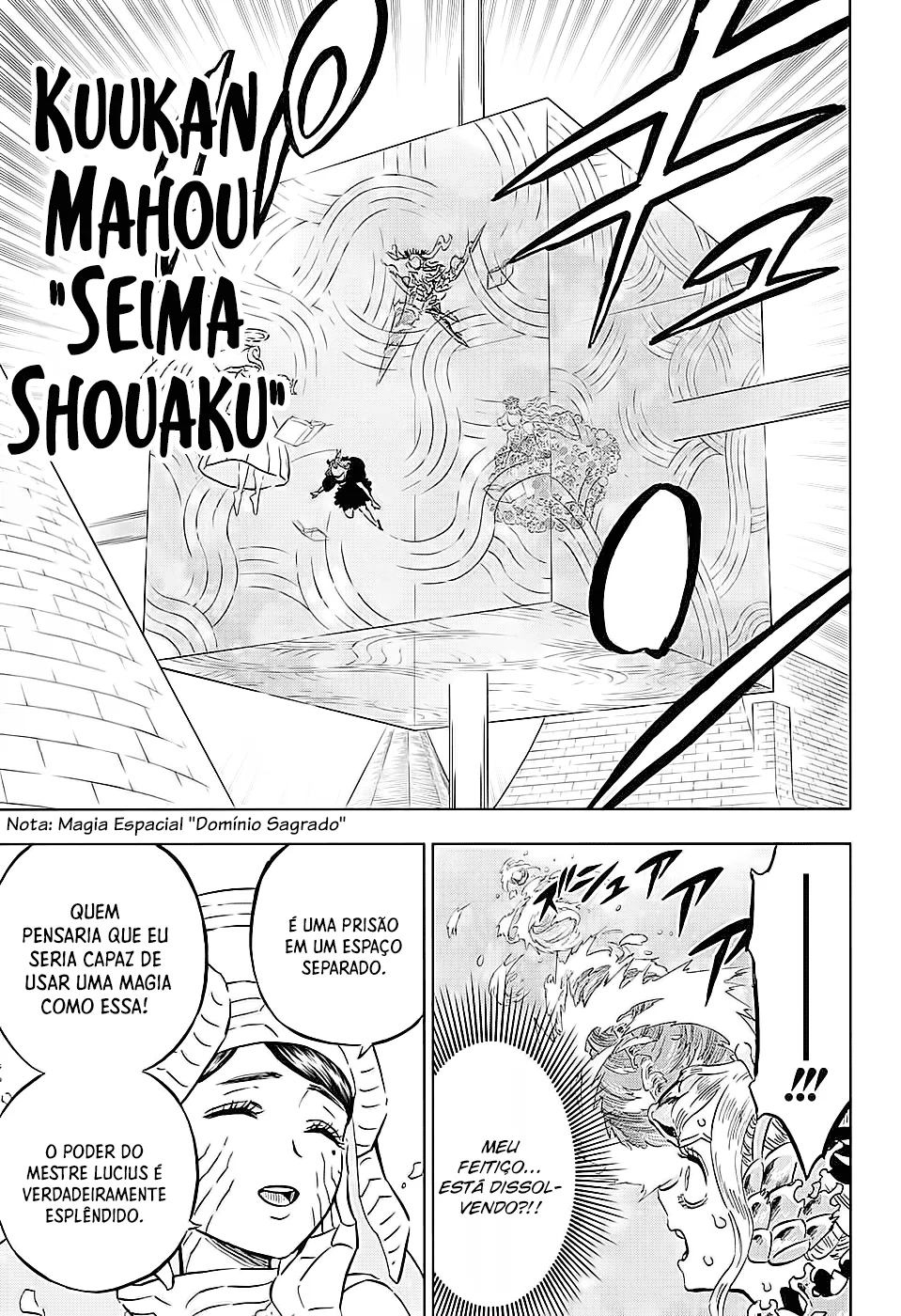 Black Clover Capítulo 285 – Brincando no inferno