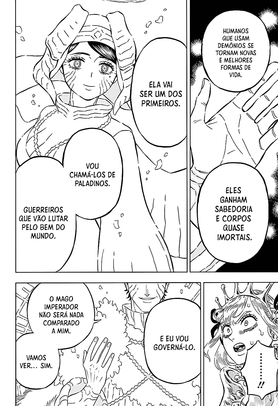 Black Clover Capítulo 285 – Brincando no inferno