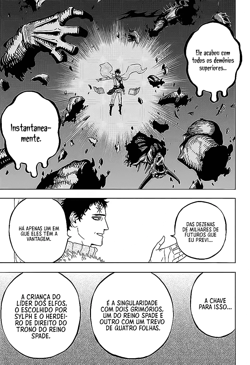 Black Clover Capítulo 285 – Brincando no inferno
