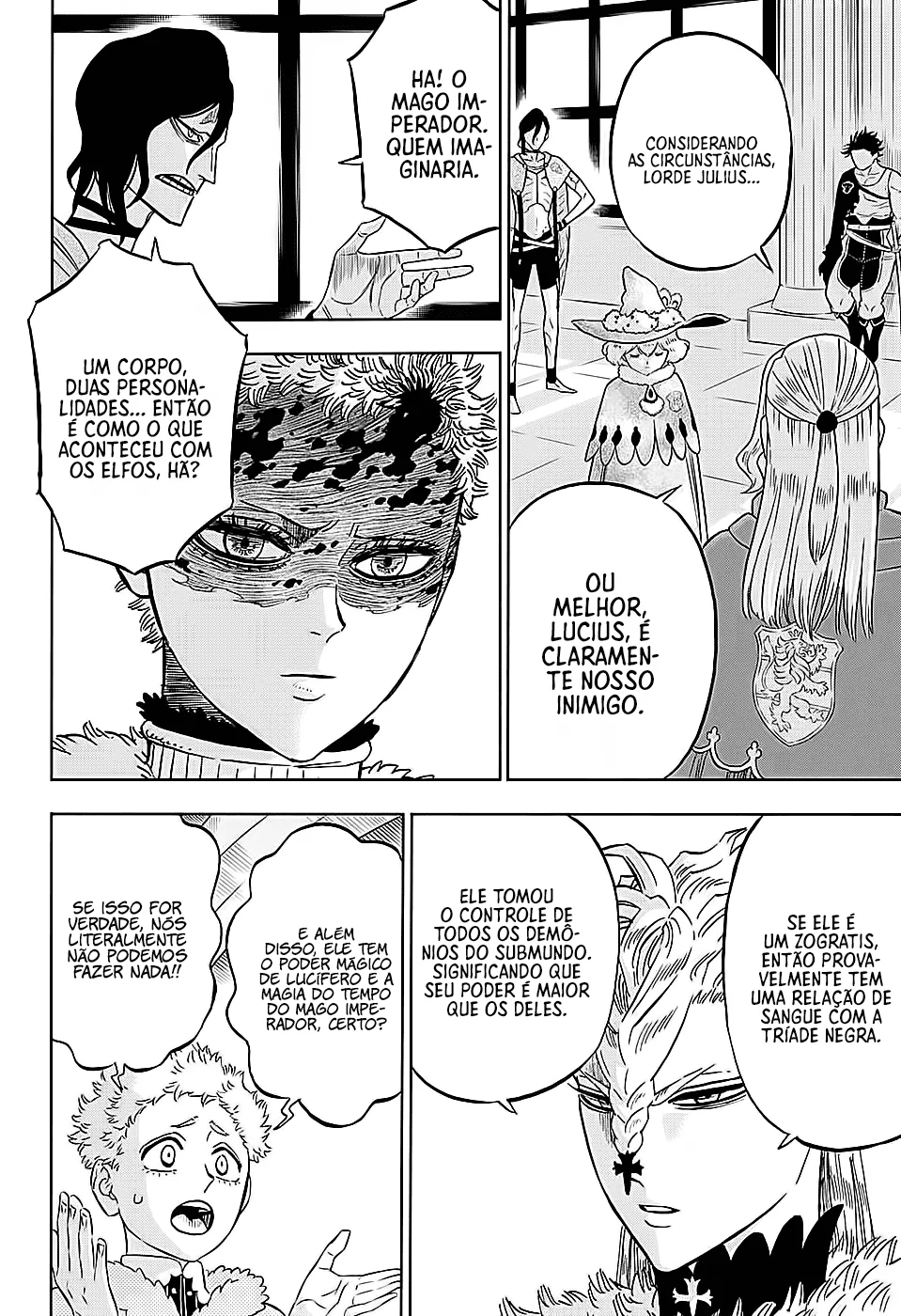 Black Clover Capítulo 285 – Brincando no inferno