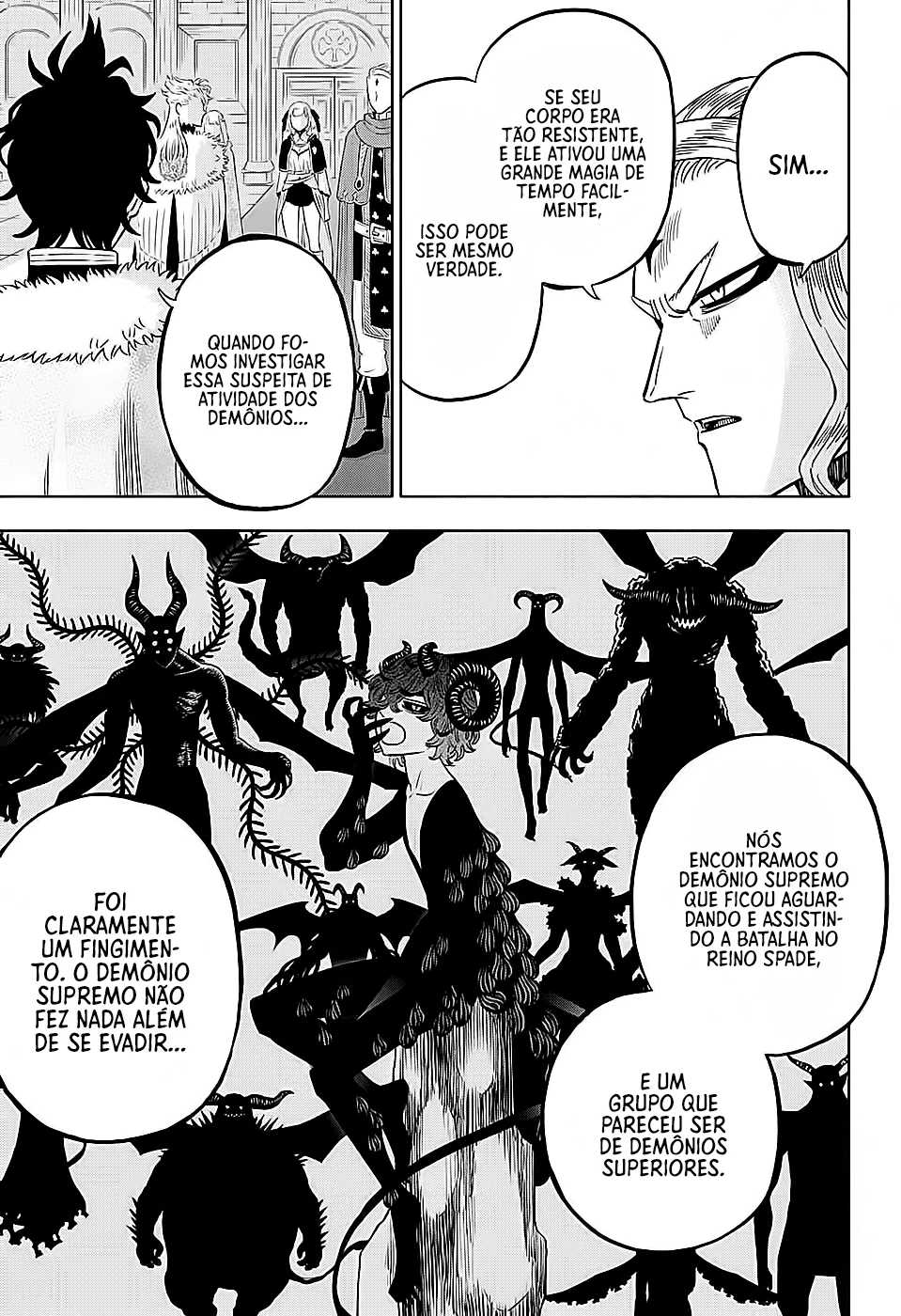 Black Clover Capítulo 285 – Brincando no inferno