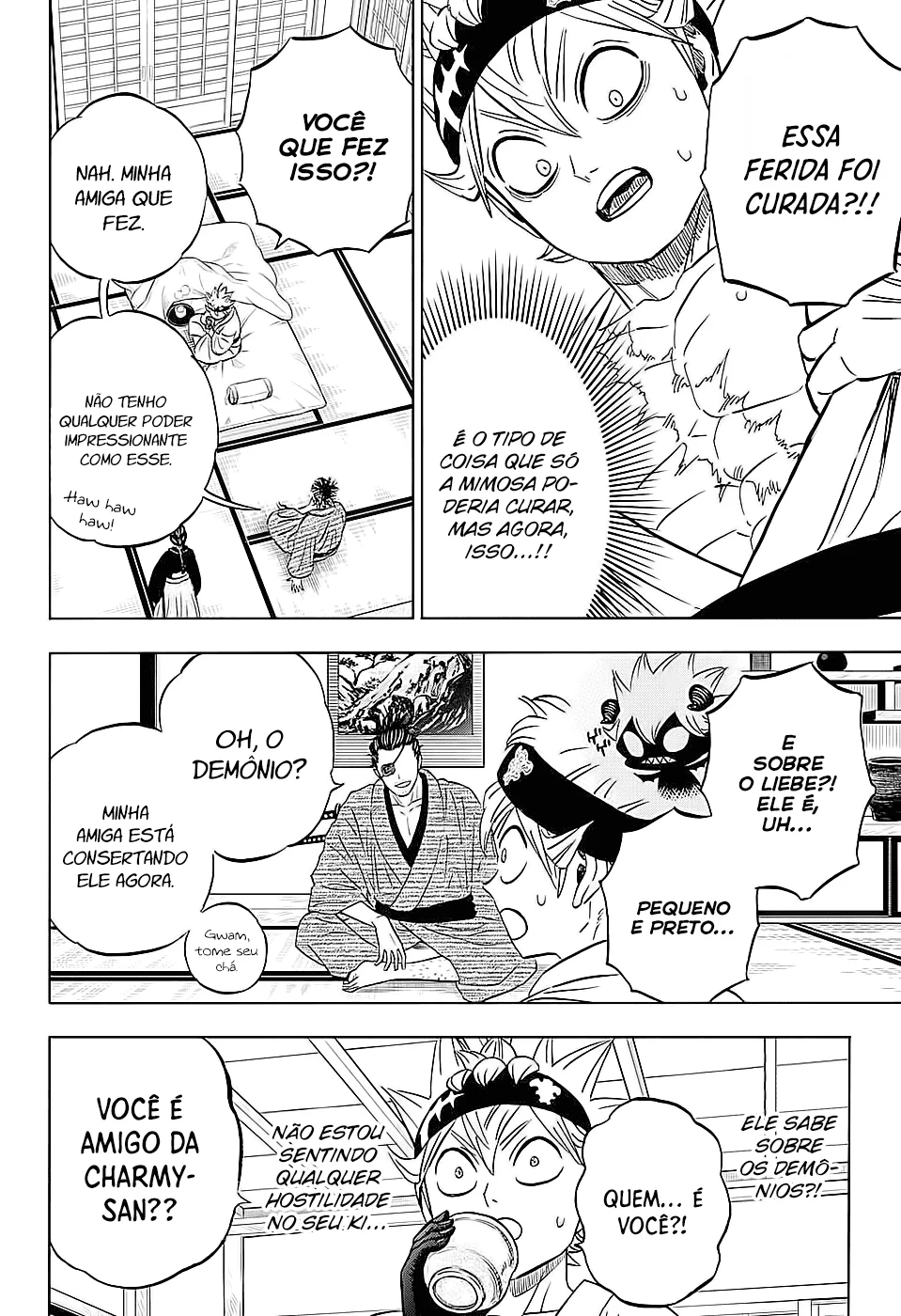 Black Clover Capítulo 285 – Brincando no inferno