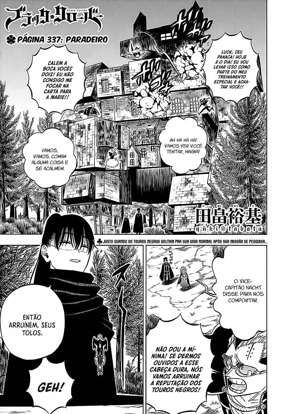 Black Clover Capítulo 285 – Brincando no inferno