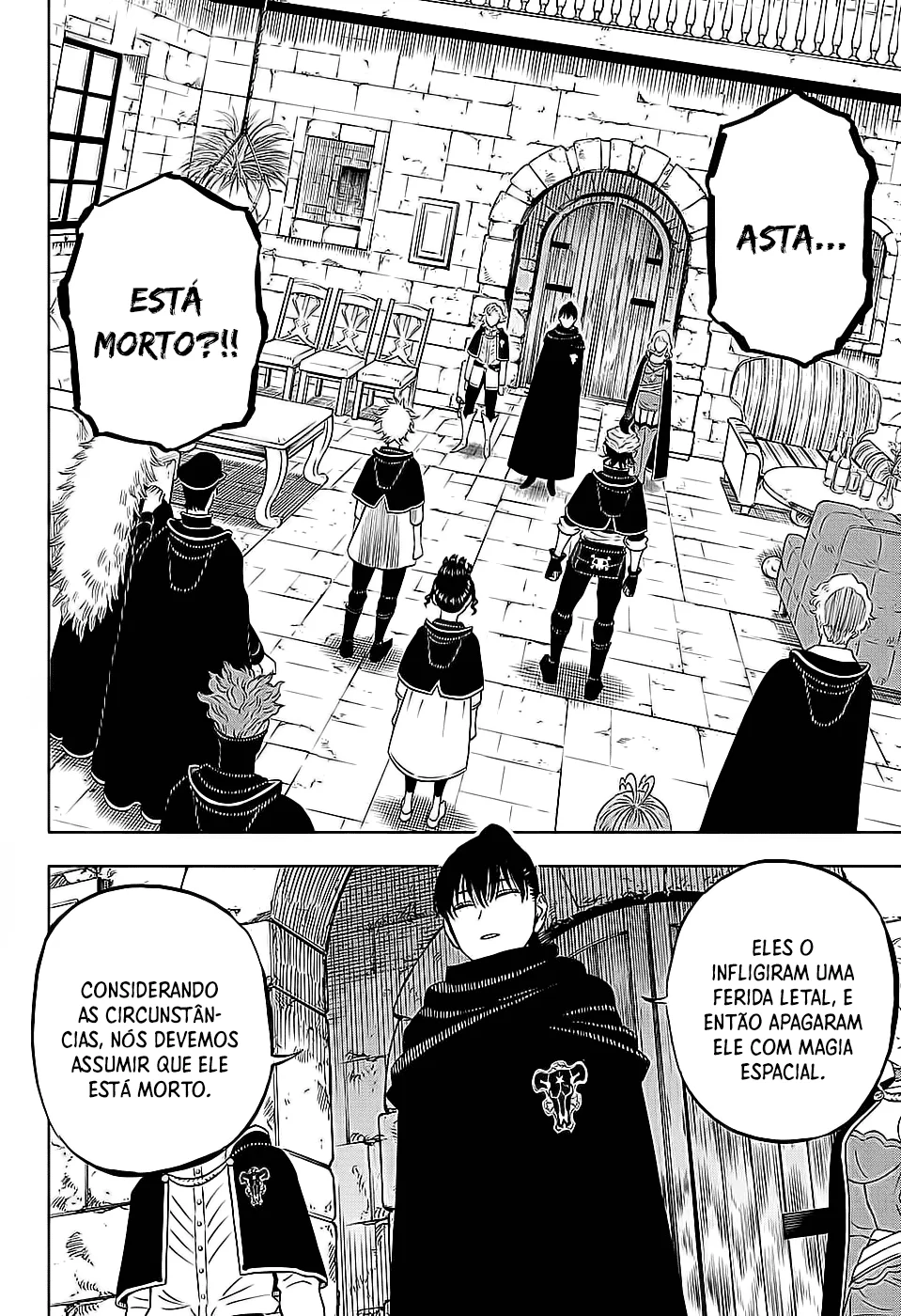 Black Clover Capítulo 285 – Brincando no inferno
