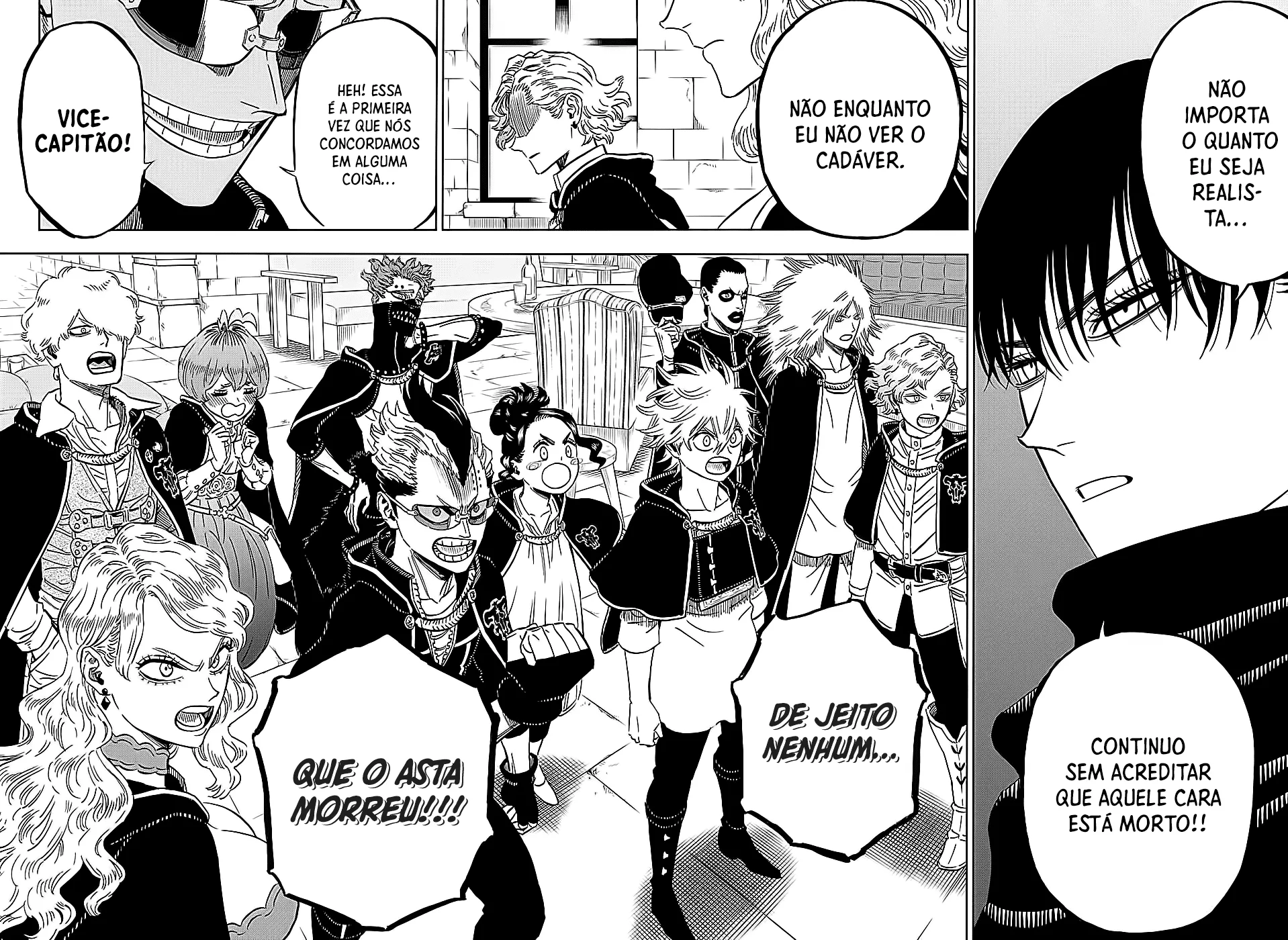 Black Clover Capítulo 285 – Brincando no inferno