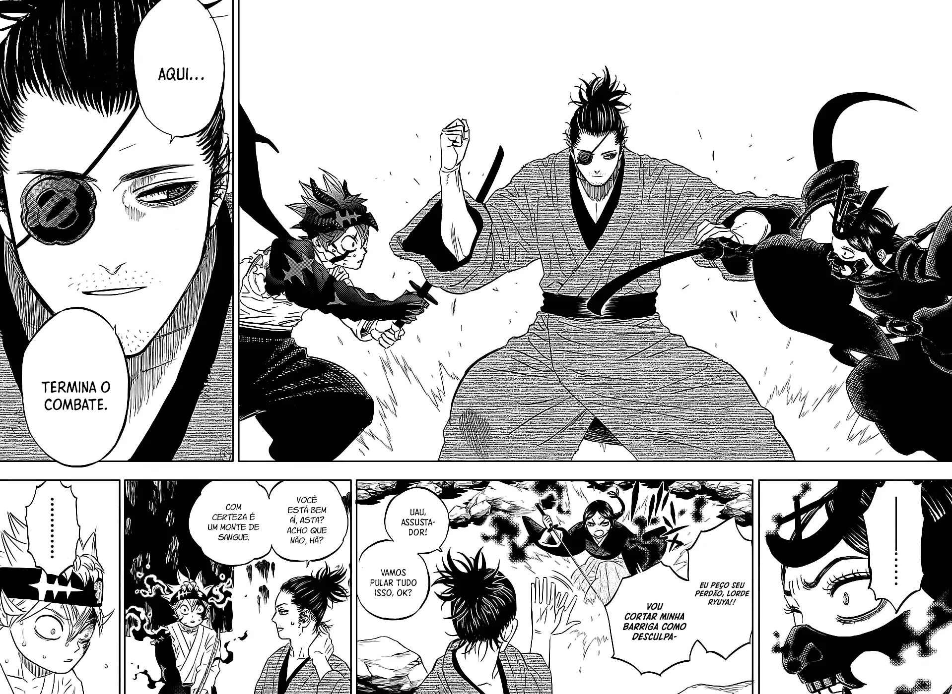 Black Clover Capítulo 285 – Brincando no inferno