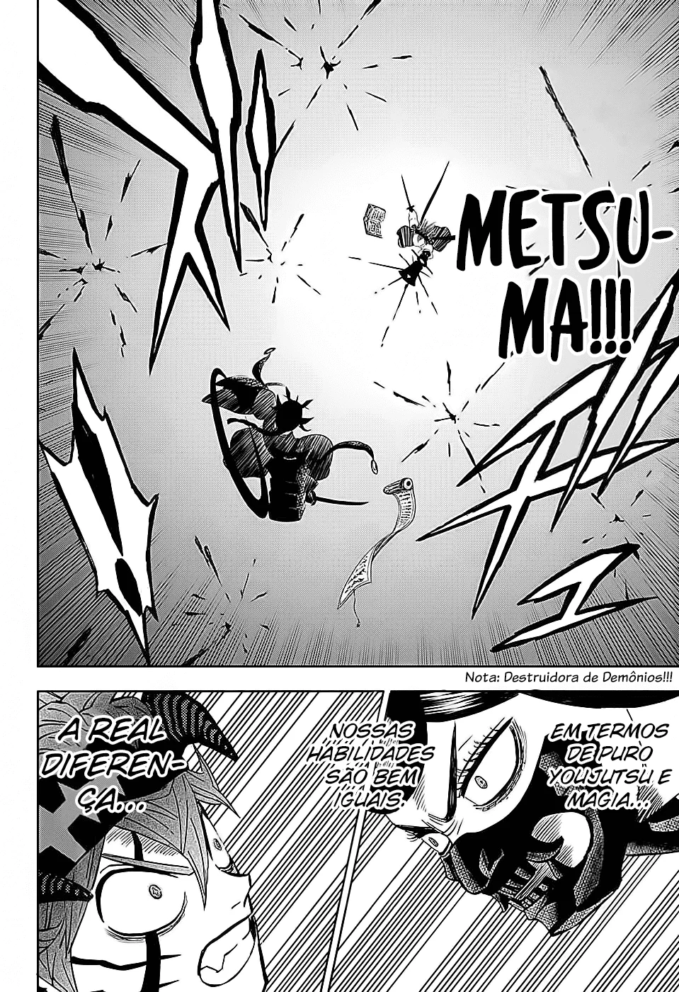 Black Clover Capítulo 285 – Brincando no inferno