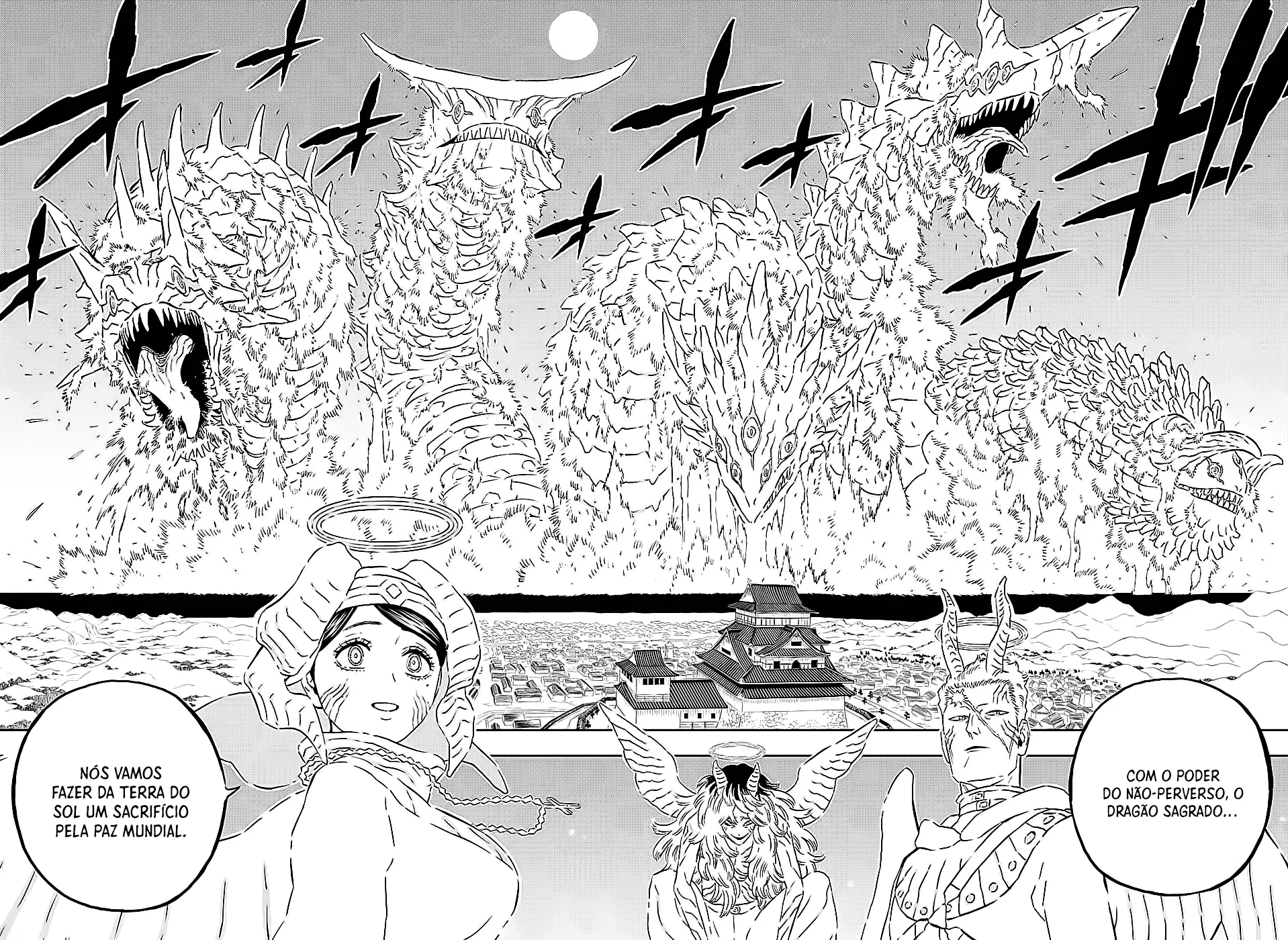 Black Clover Capítulo 285 – Brincando no inferno