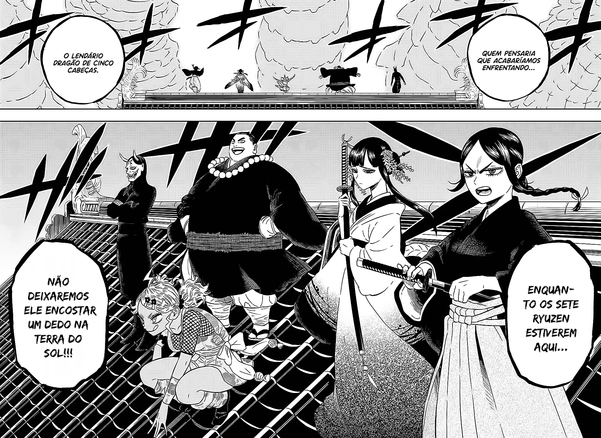 Black Clover Capítulo 285 – Brincando no inferno