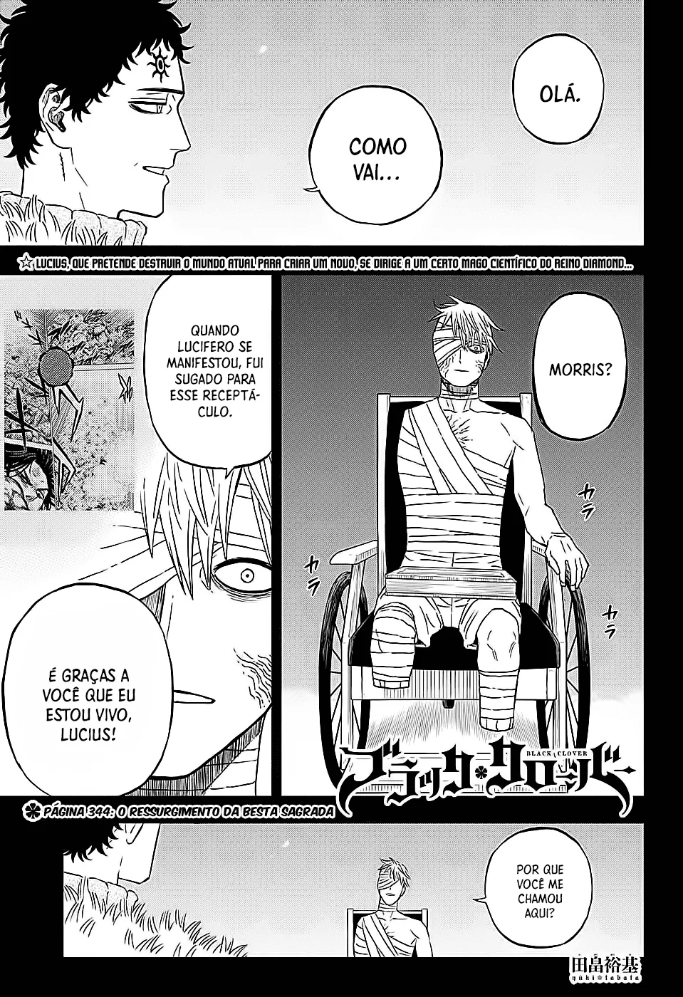 Black Clover Capítulo 285 – Brincando no inferno