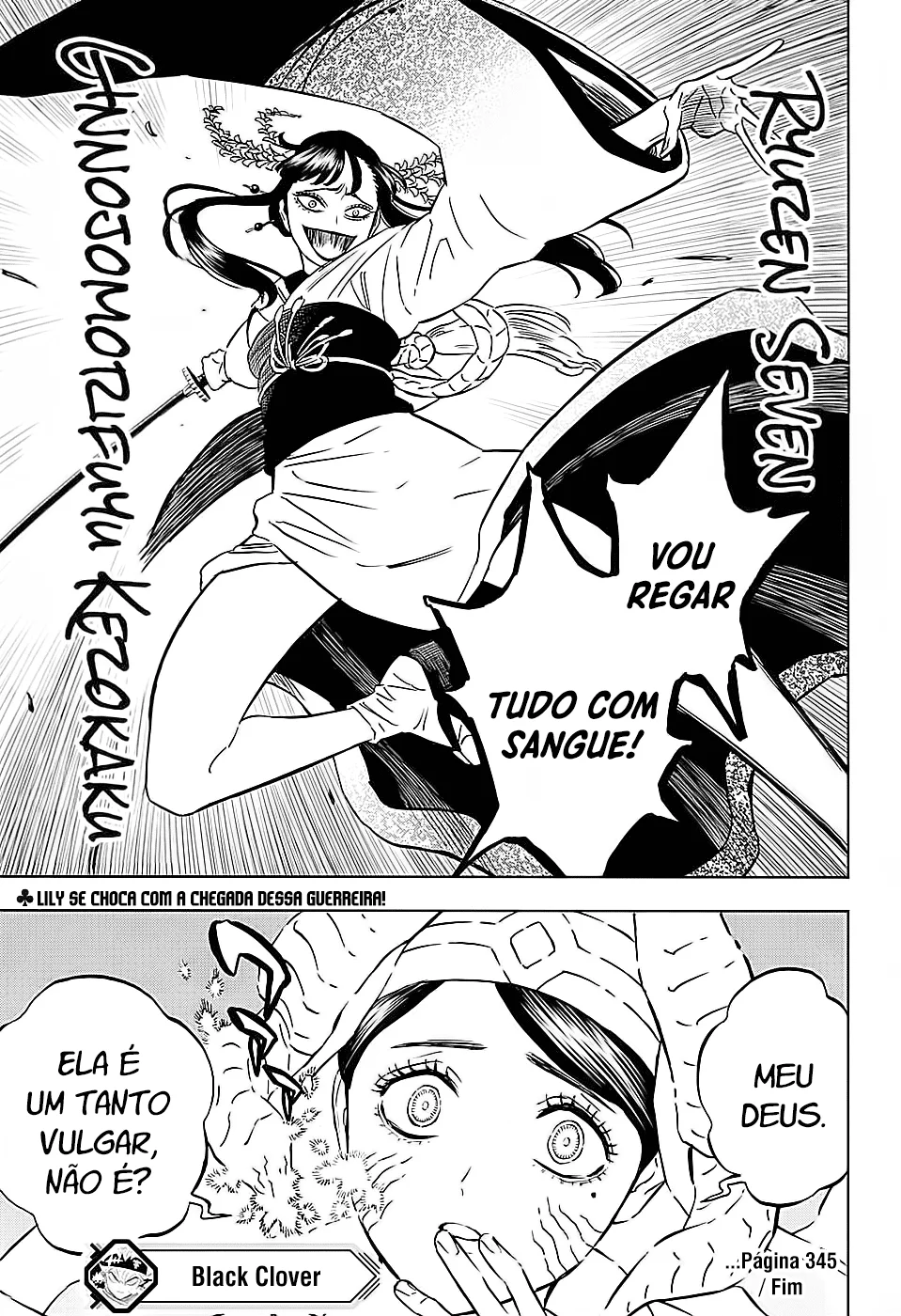 Black Clover Capítulo 285 – Brincando no inferno