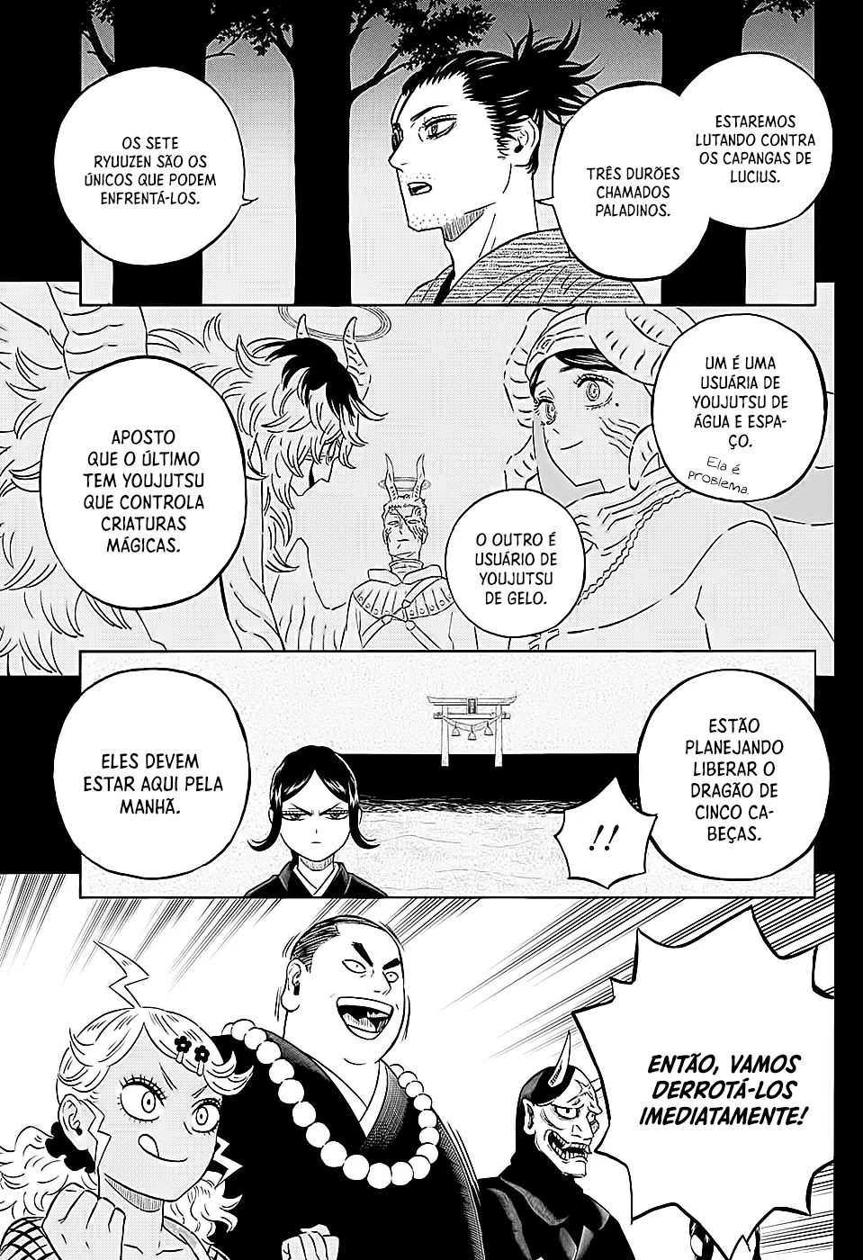 Black Clover Capítulo 285 – Brincando no inferno