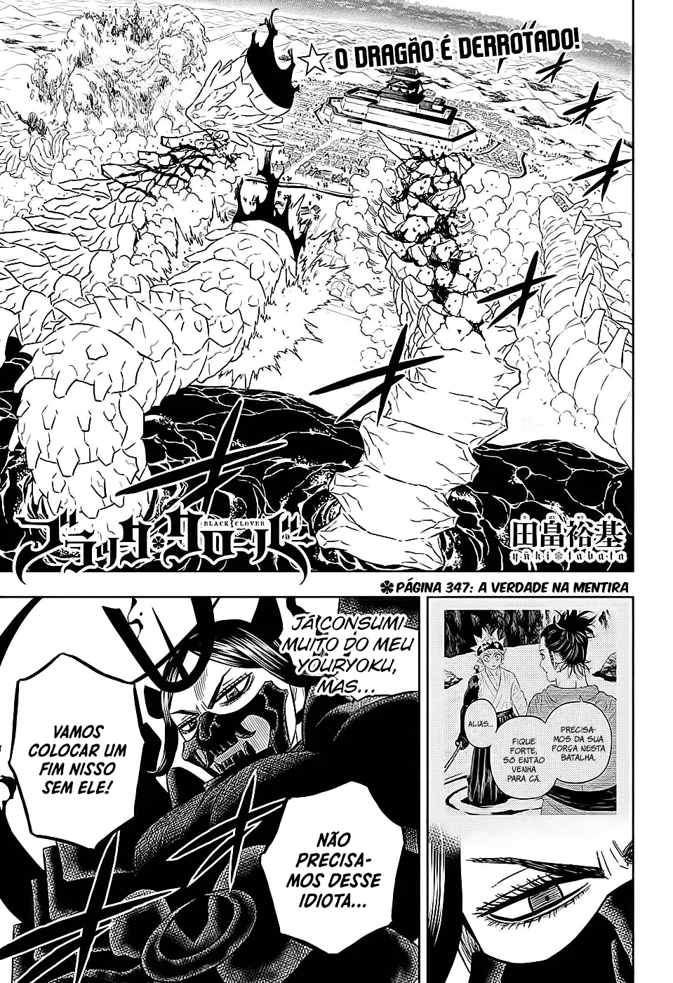 Black Clover Capítulo 285 – Brincando no inferno