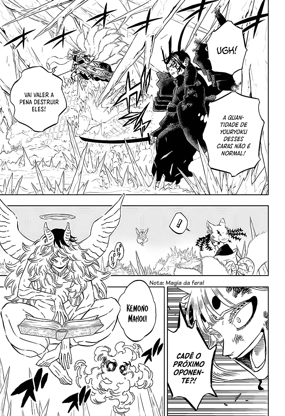 Black Clover Capítulo 285 – Brincando no inferno