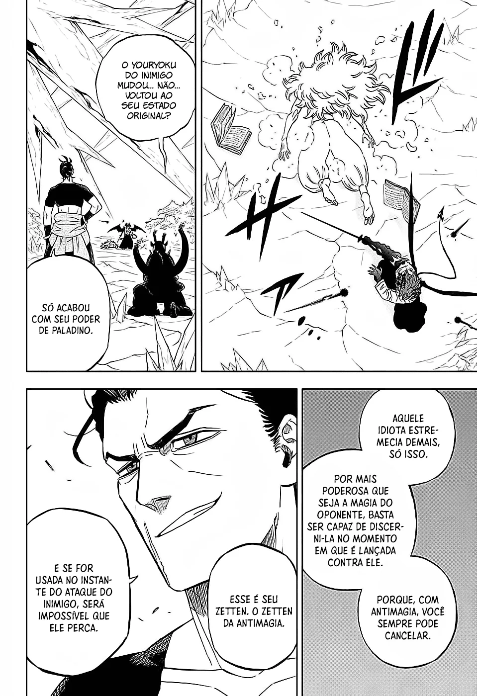 Black Clover Capítulo 285 – Brincando no inferno