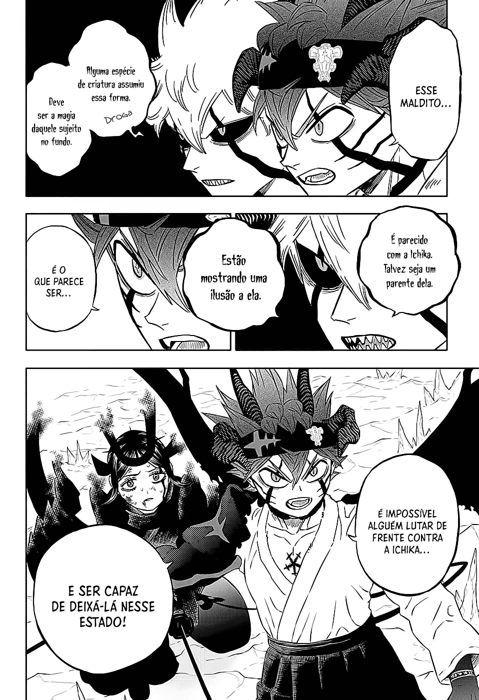 Black Clover Capítulo 285 – Brincando no inferno
