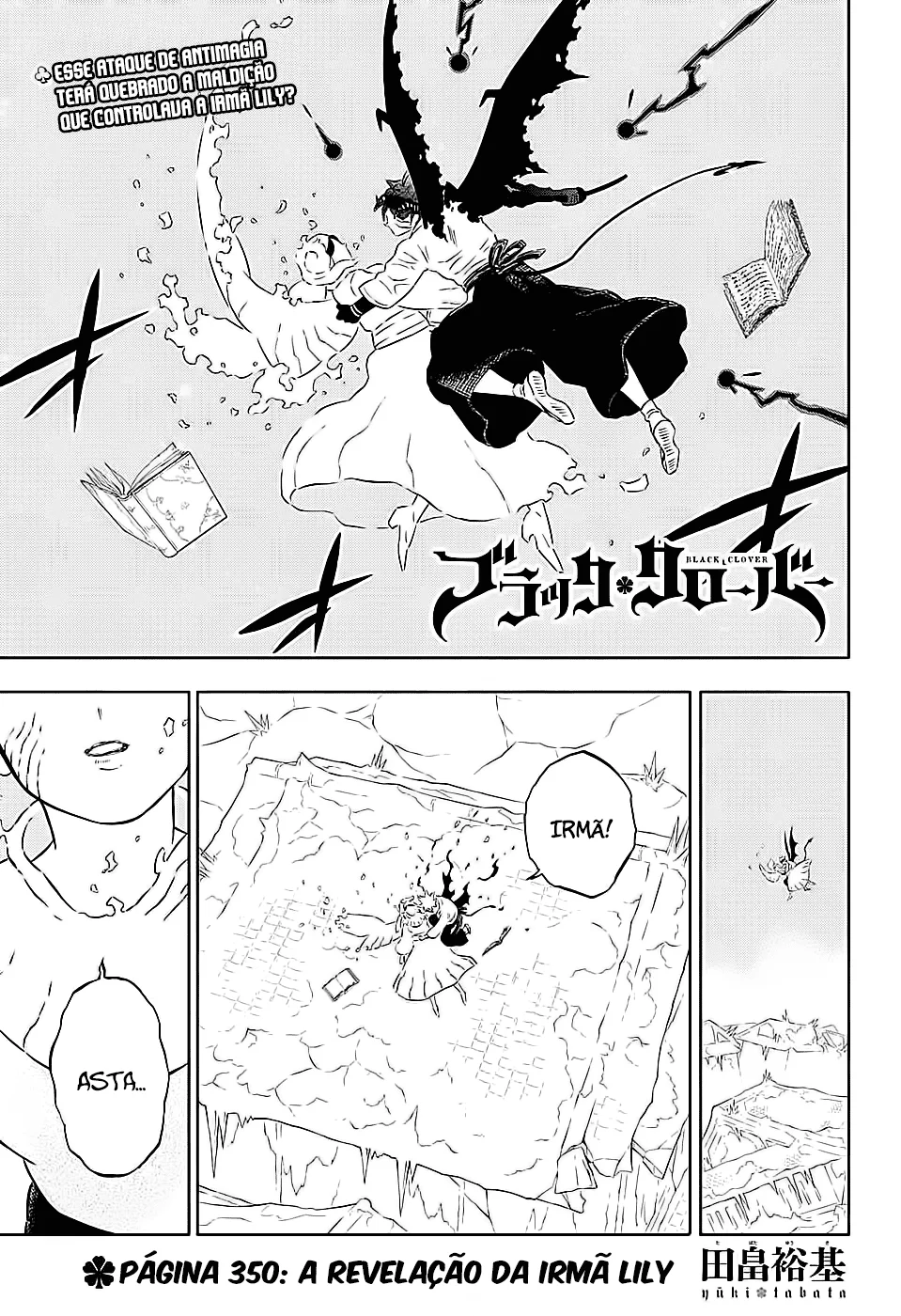 Black Clover Capítulo 285 – Brincando no inferno