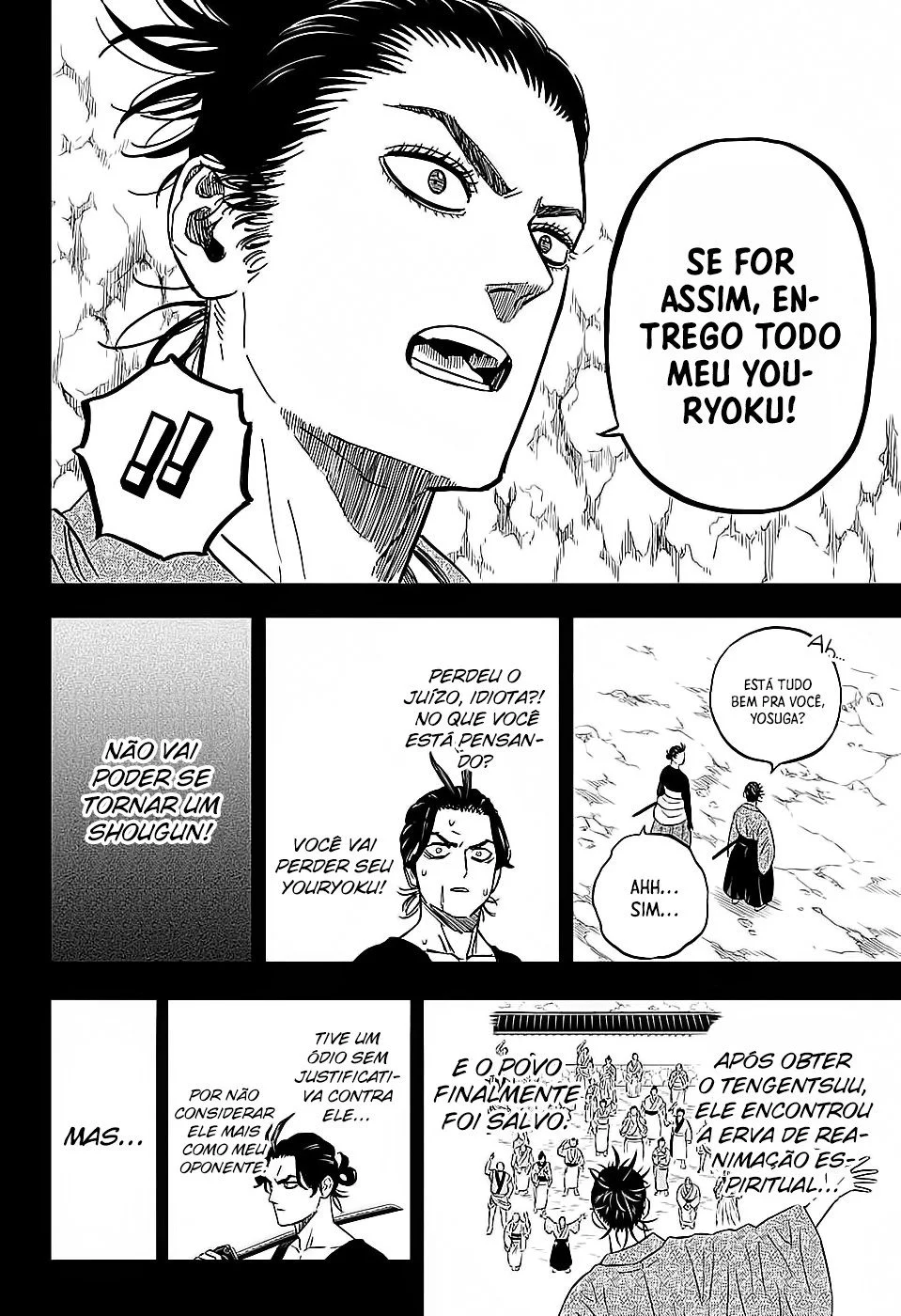 Black Clover Capítulo 285 – Brincando no inferno
