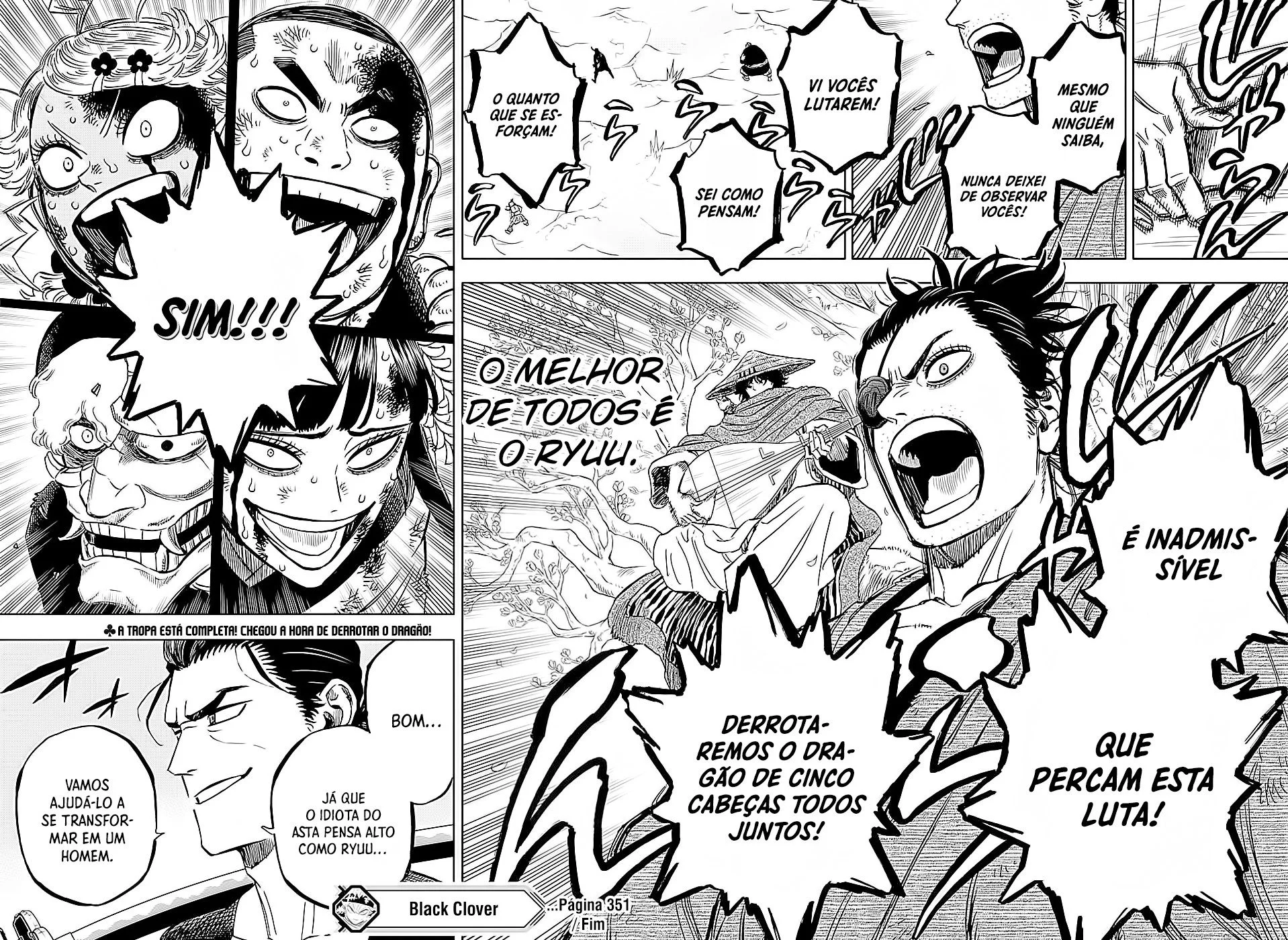 Black Clover Capítulo 285 – Brincando no inferno