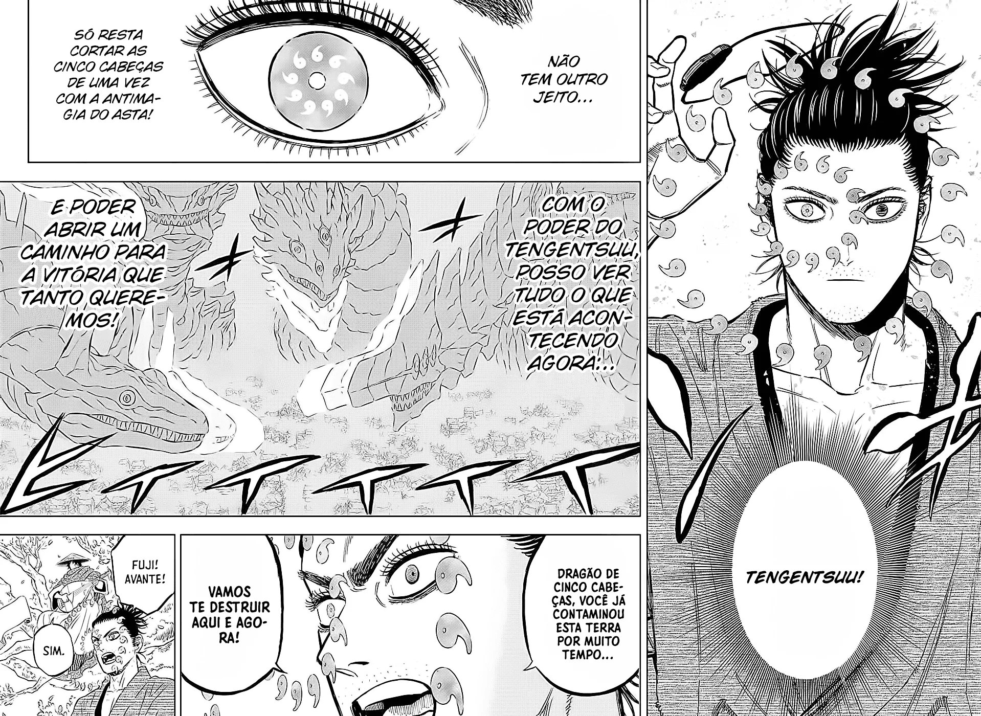 Black Clover Capítulo 285 – Brincando no inferno