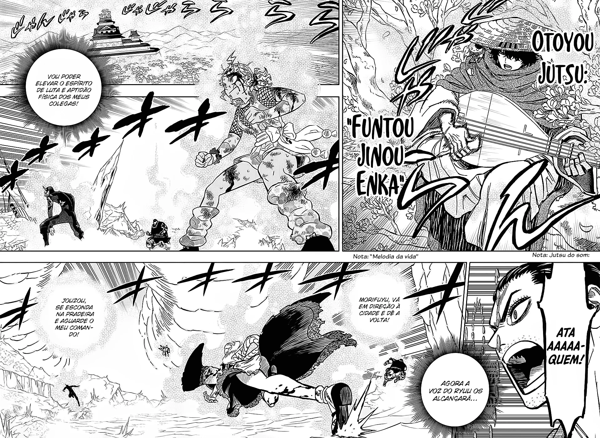 Black Clover Capítulo 285 – Brincando no inferno