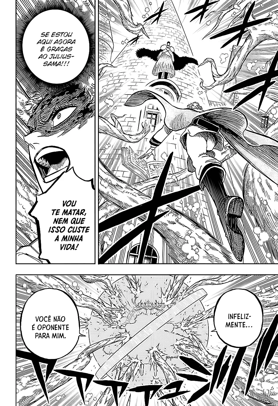 Black Clover Capítulo 285 – Brincando no inferno
