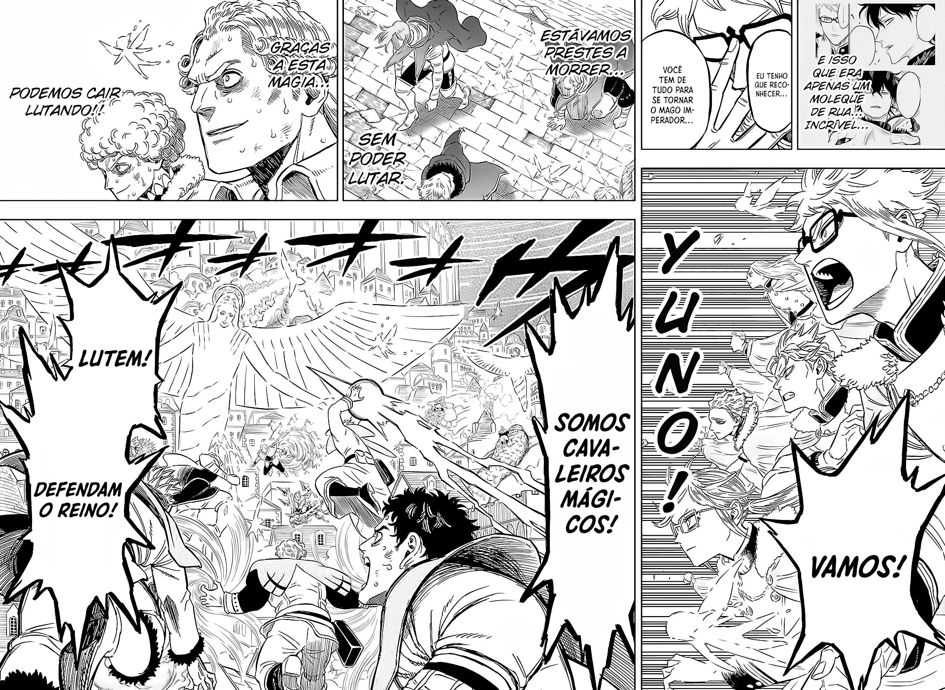 Black Clover Capítulo 285 – Brincando no inferno