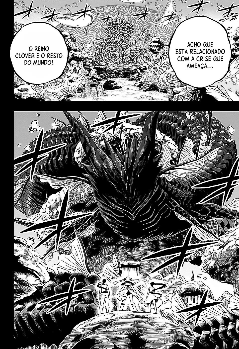 Black Clover Capítulo 285 – Brincando no inferno