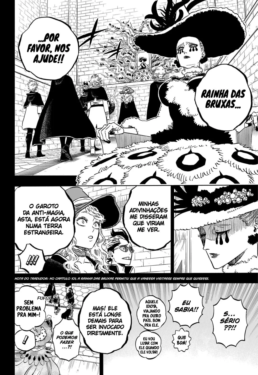 Black Clover Capítulo 285 – Brincando no inferno