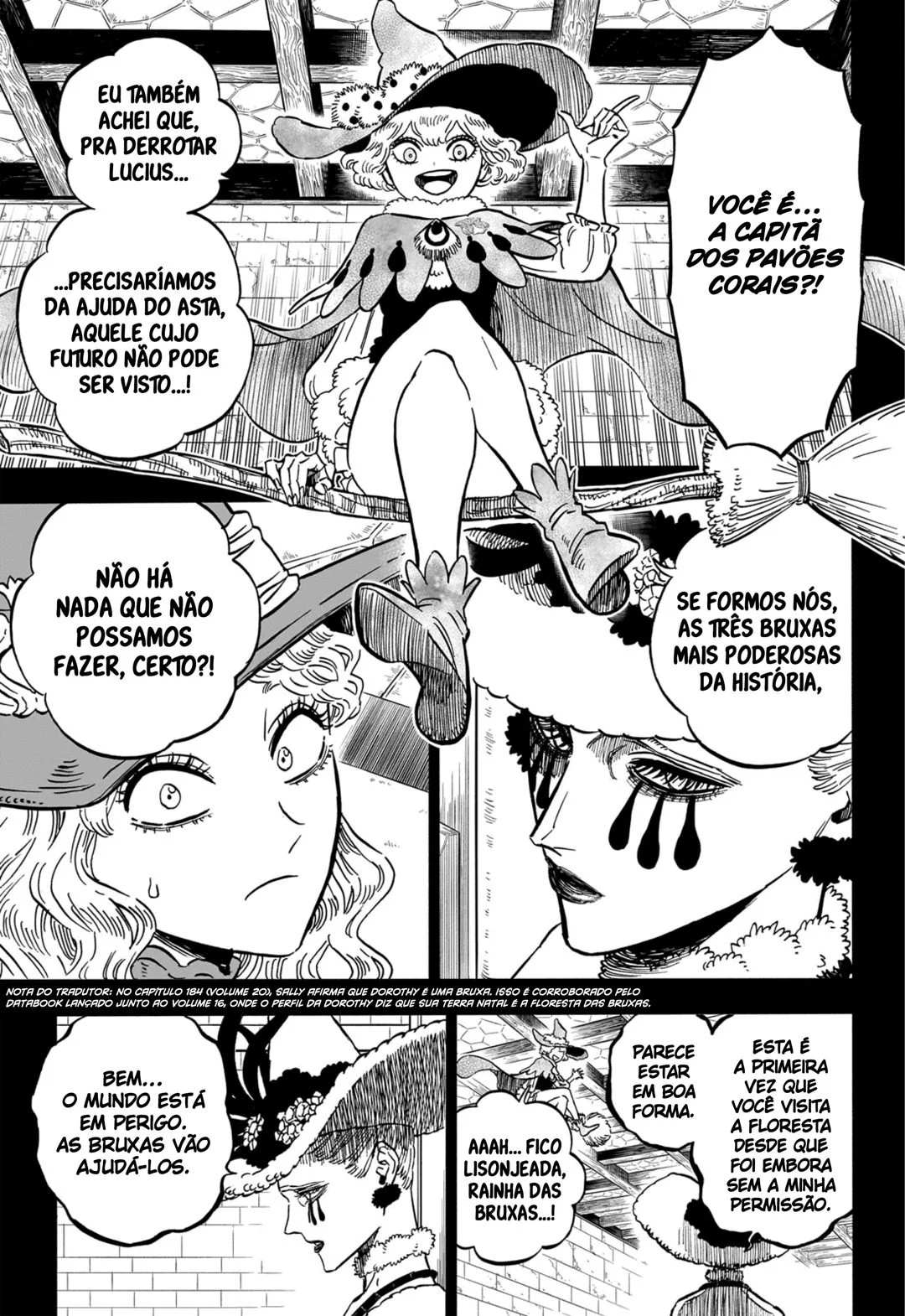 Black Clover Capítulo 285 – Brincando no inferno