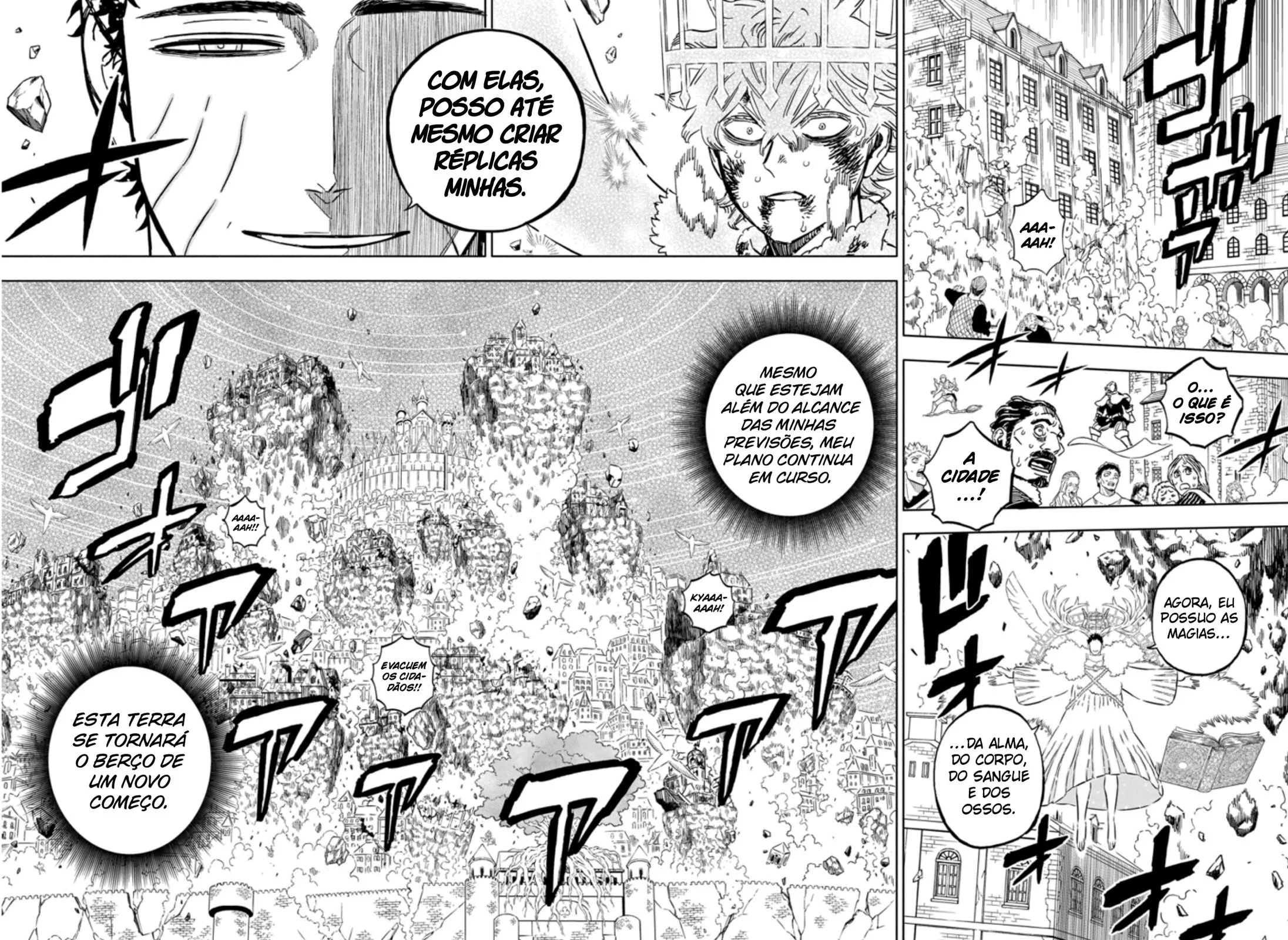 Black Clover Capítulo 285 – Brincando no inferno