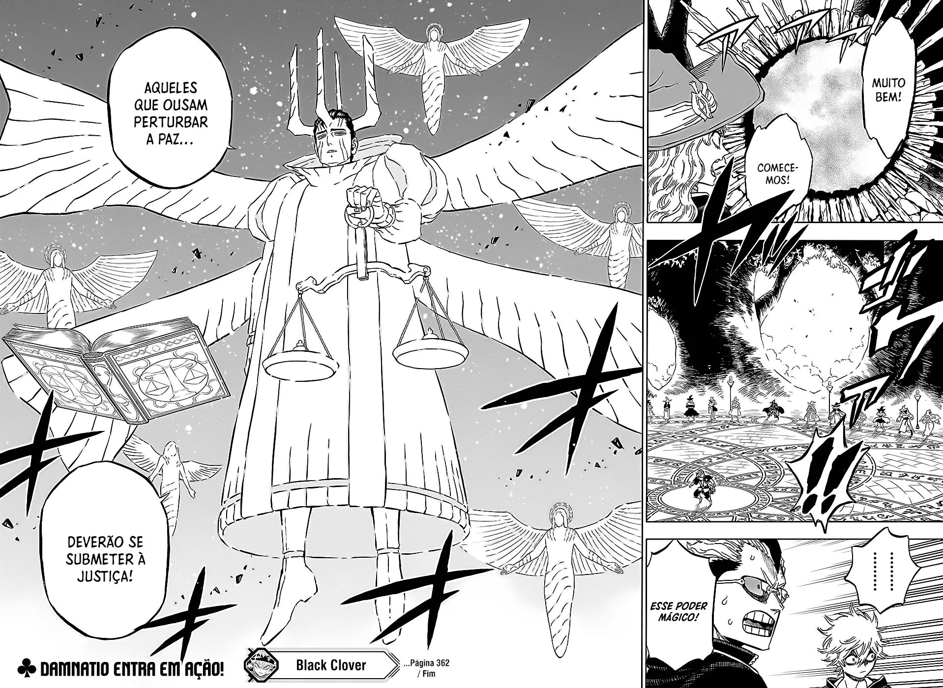 Black Clover Capítulo 285 – Brincando no inferno