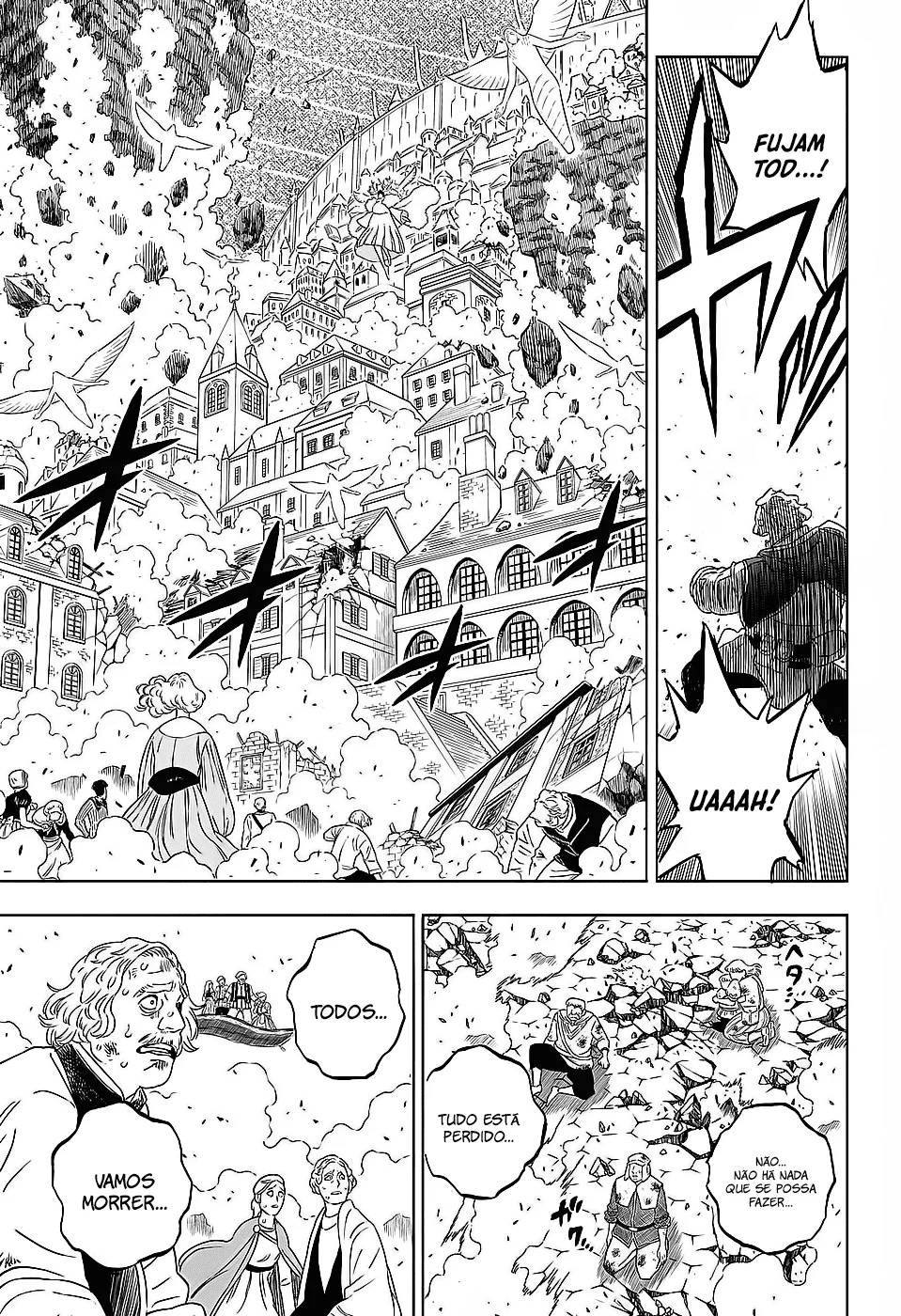 Black Clover Capítulo 285 – Brincando no inferno