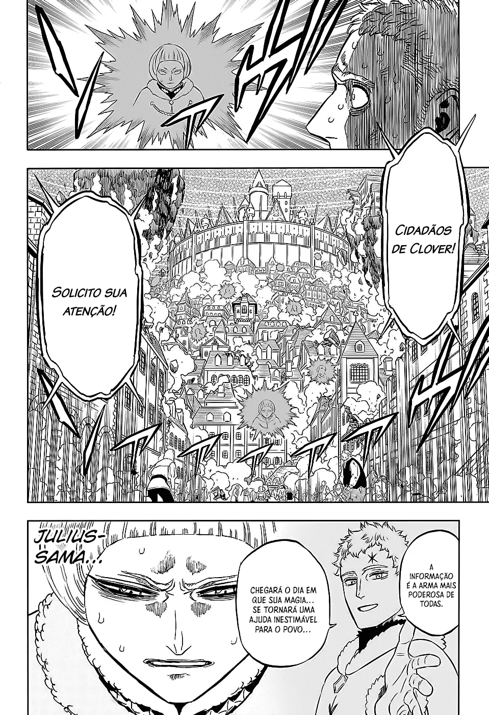 Black Clover Capítulo 285 – Brincando no inferno