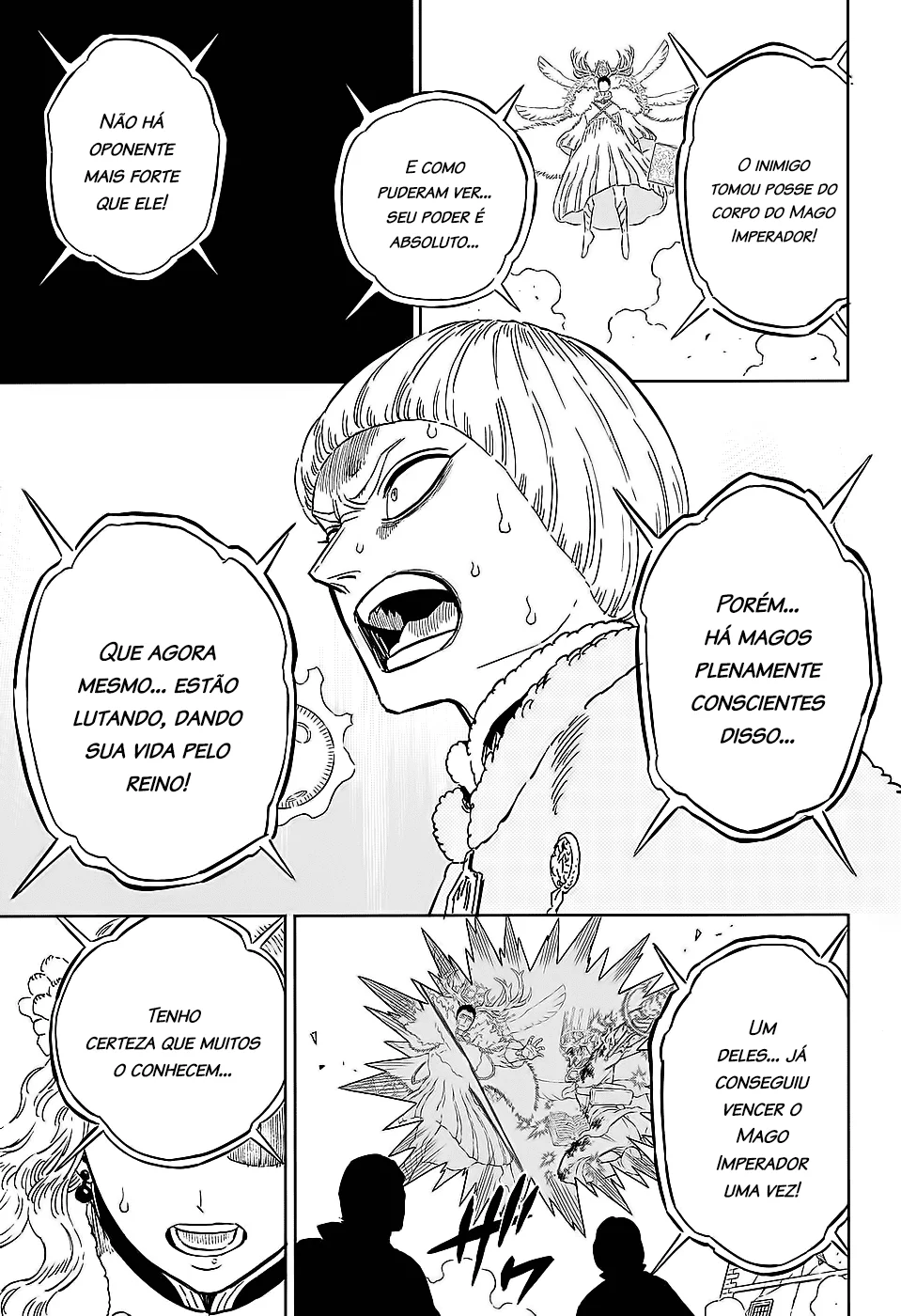 Black Clover Capítulo 285 – Brincando no inferno