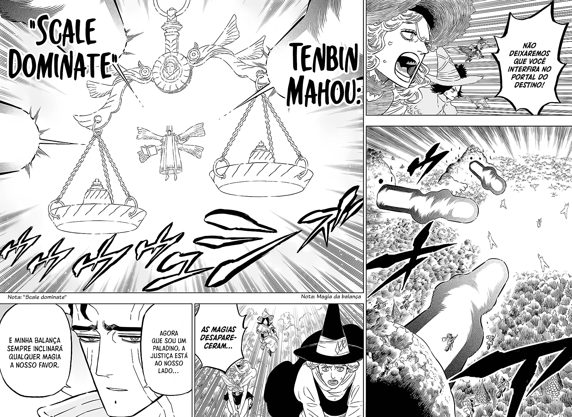 Black Clover Capítulo 285 – Brincando no inferno