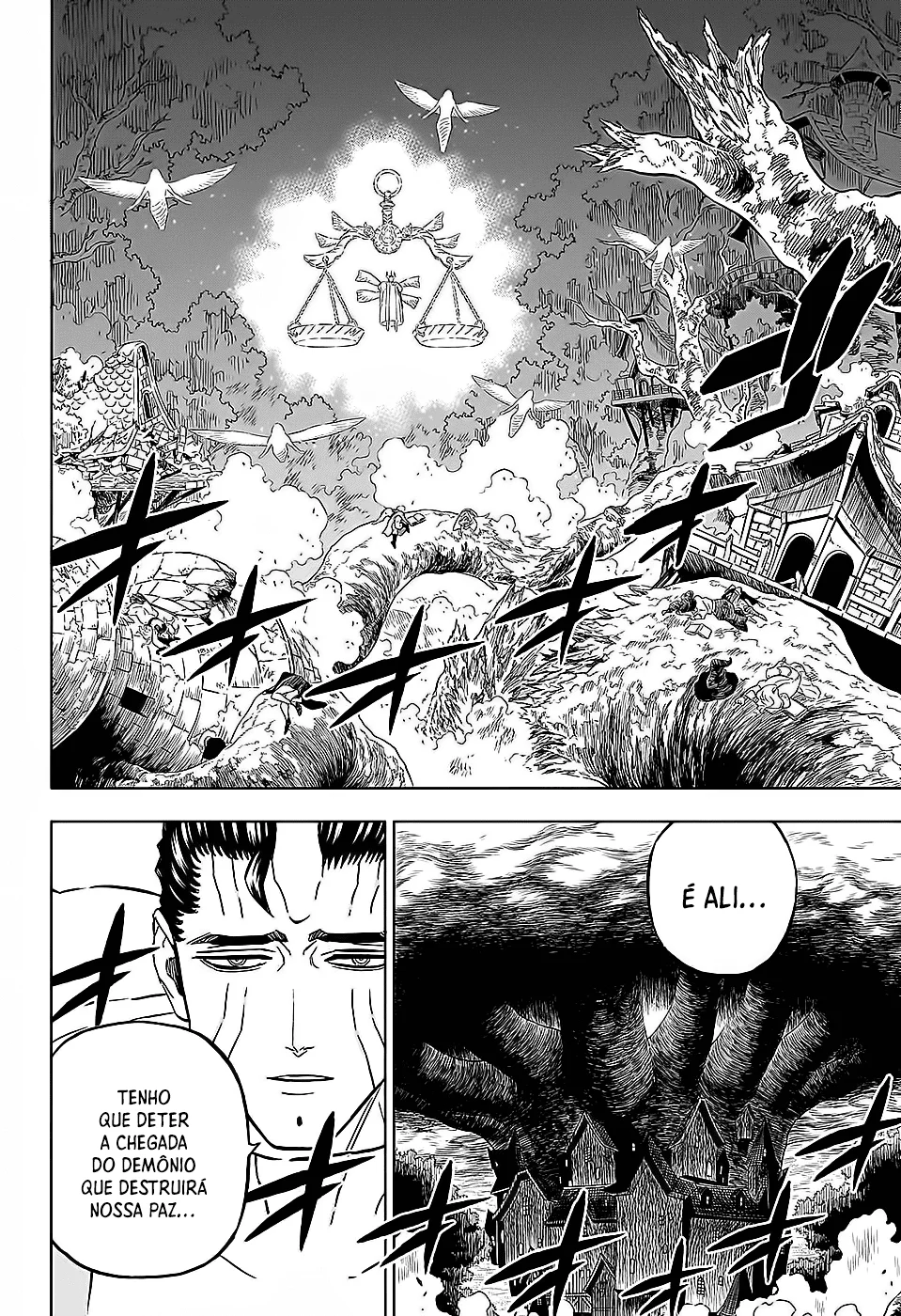Black Clover Capítulo 285 – Brincando no inferno