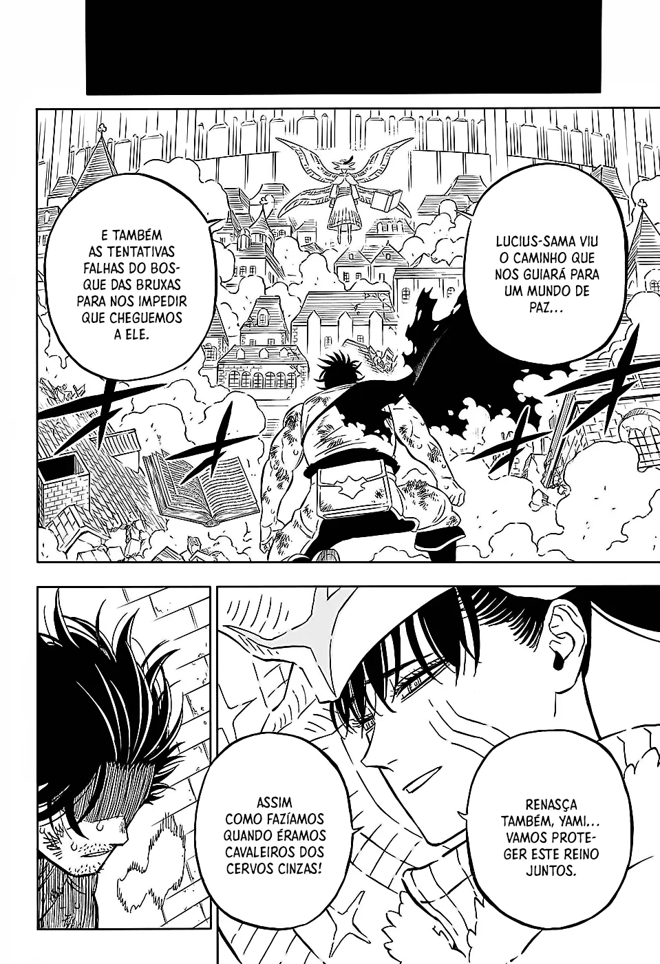 Black Clover Capítulo 285 – Brincando no inferno
