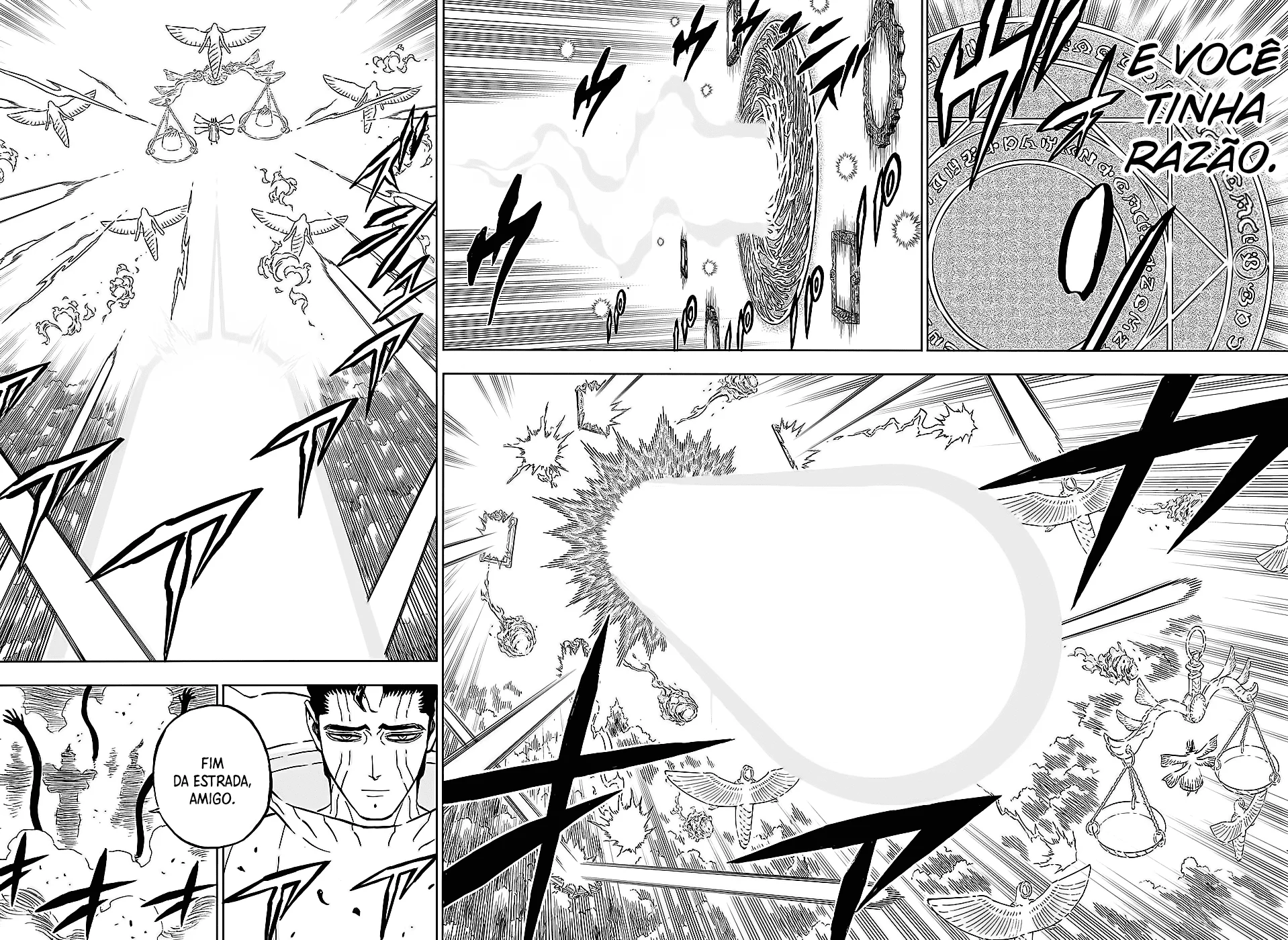Black Clover Capítulo 285 – Brincando no inferno