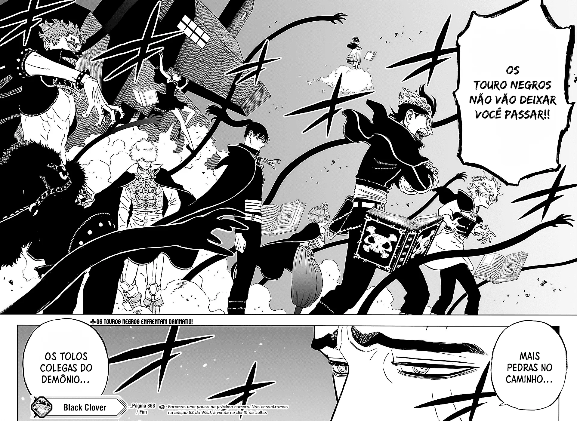 Black Clover Capítulo 285 – Brincando no inferno