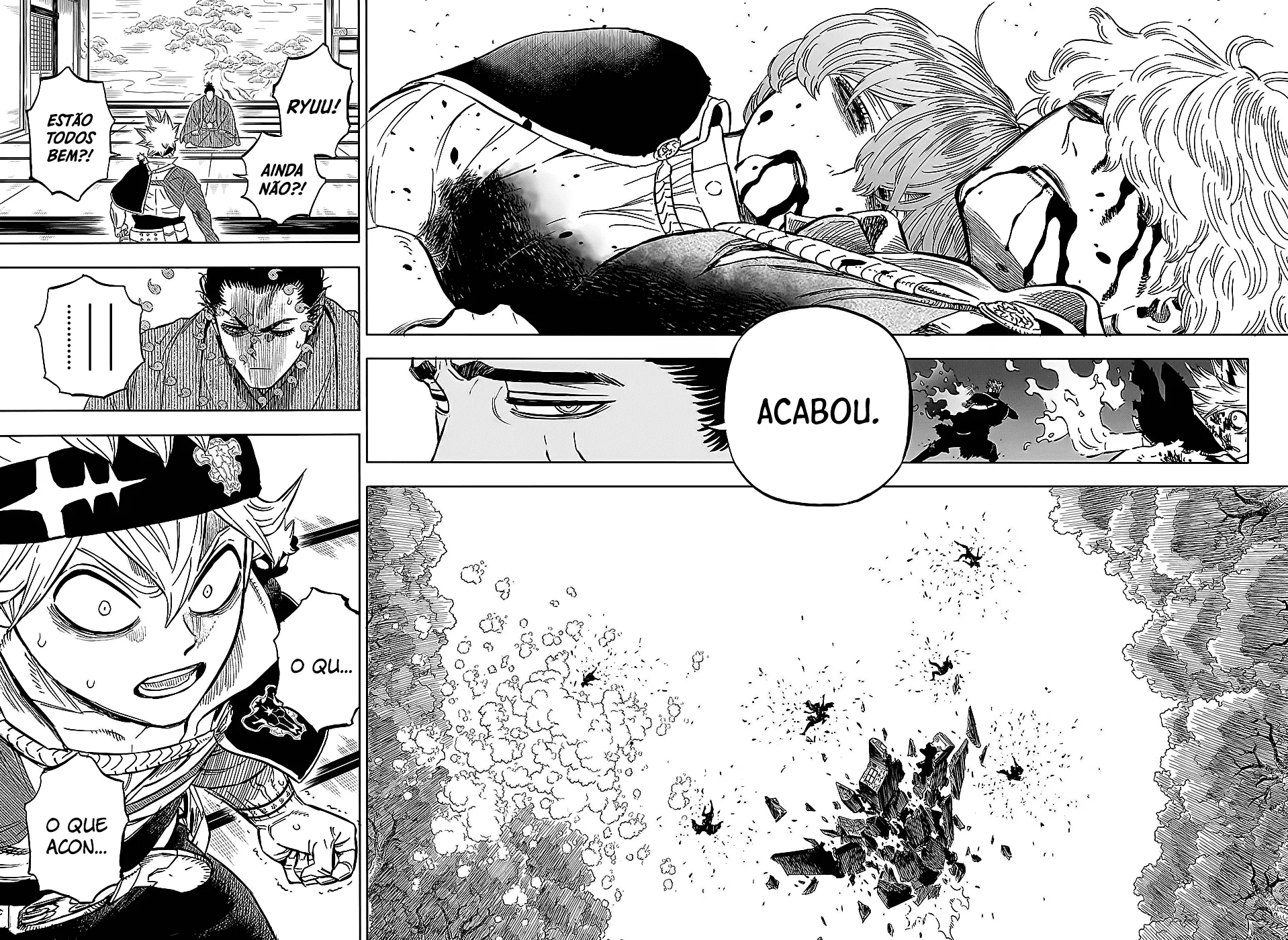 Black Clover Capítulo 285 – Brincando no inferno