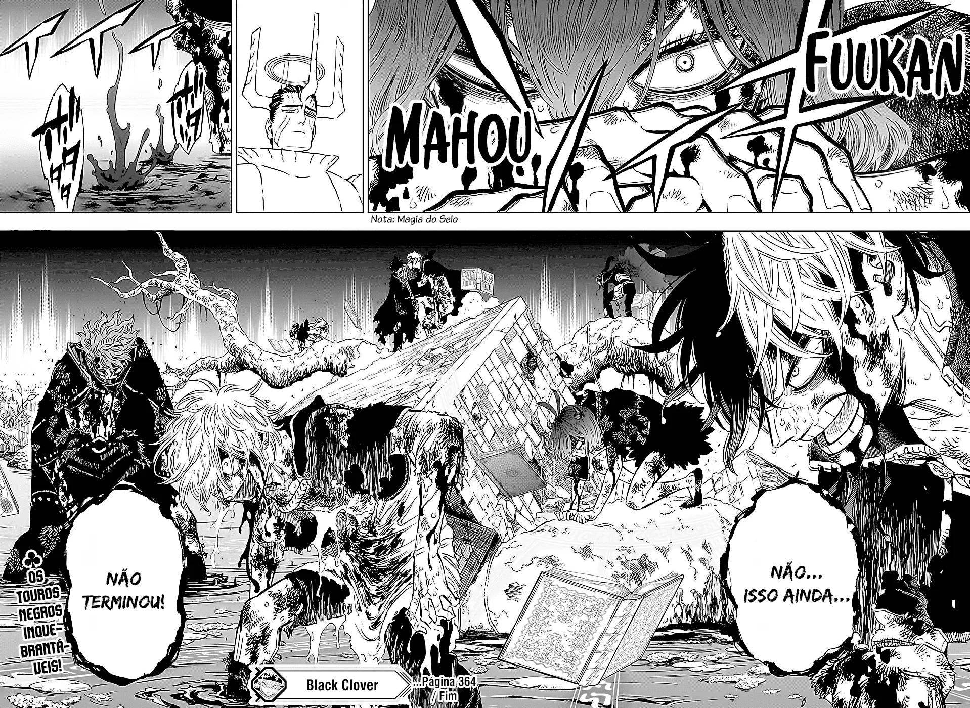 Black Clover Capítulo 285 – Brincando no inferno