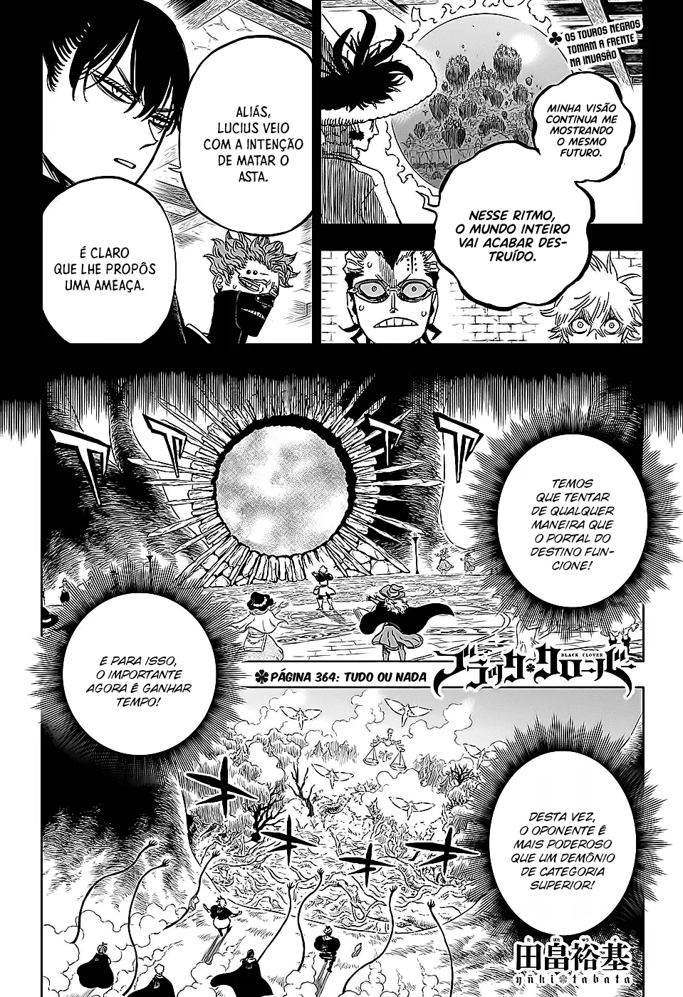 Black Clover Capítulo 285 – Brincando no inferno