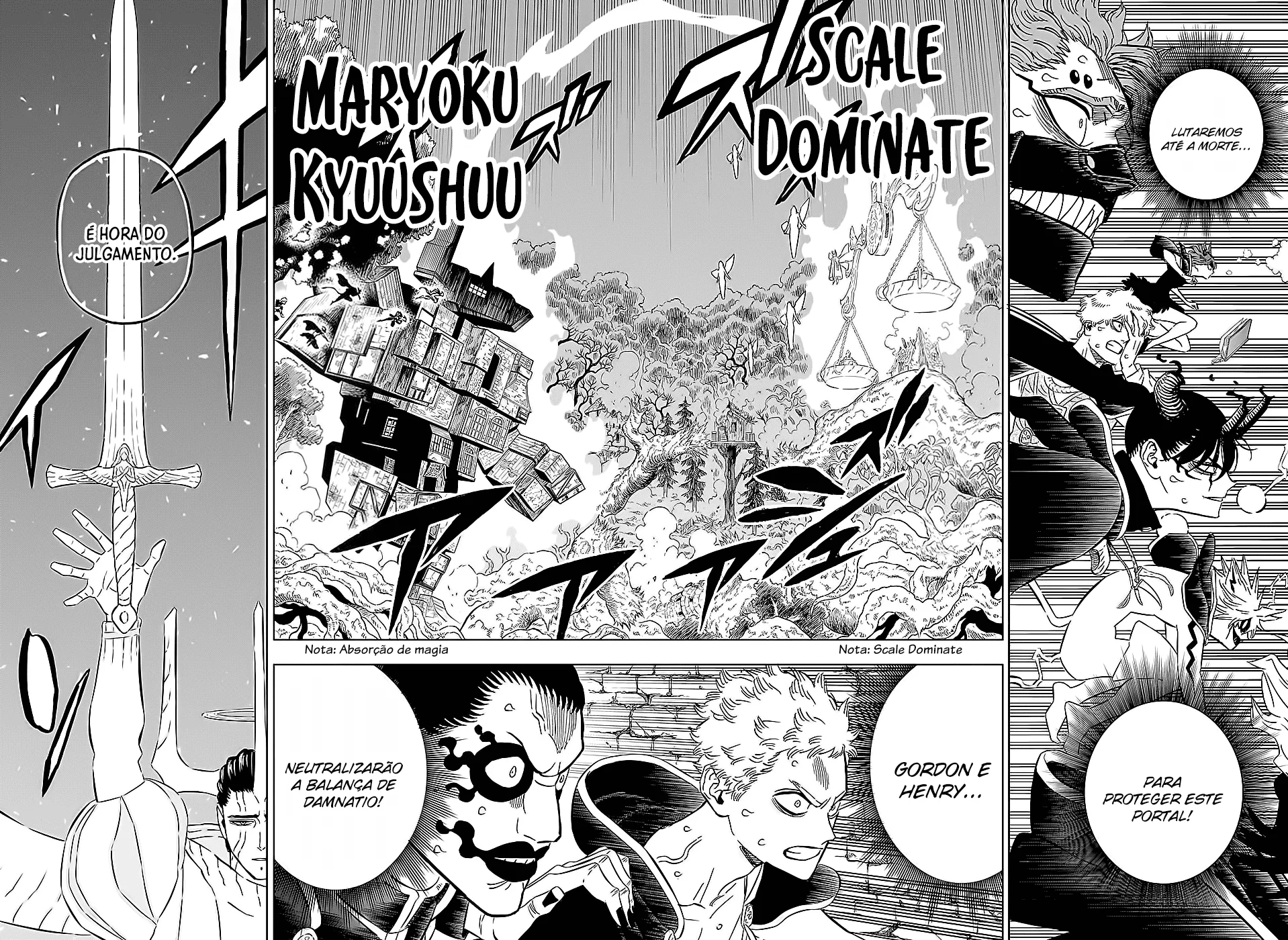 Black Clover Capítulo 285 – Brincando no inferno