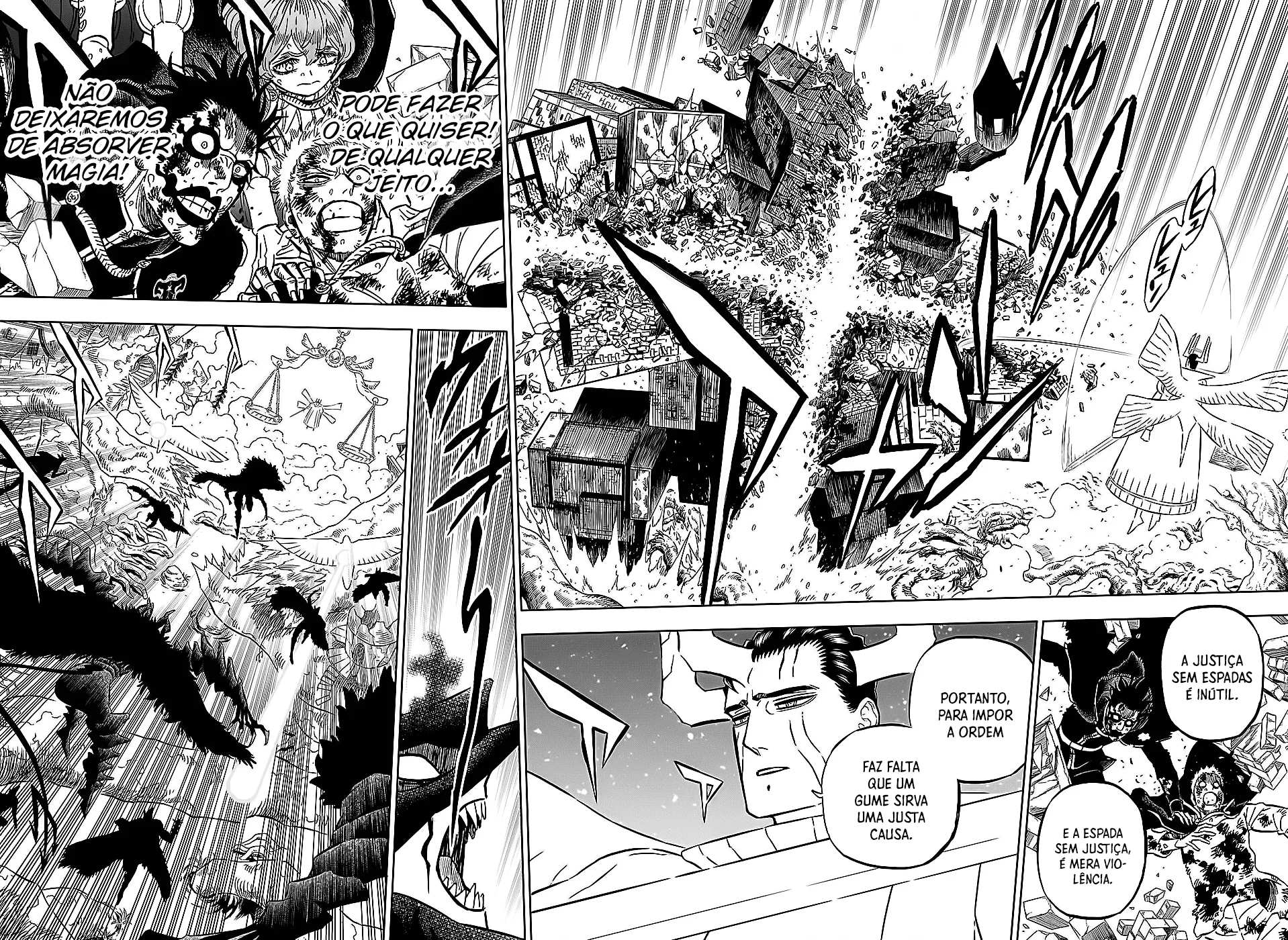 Black Clover Capítulo 285 – Brincando no inferno