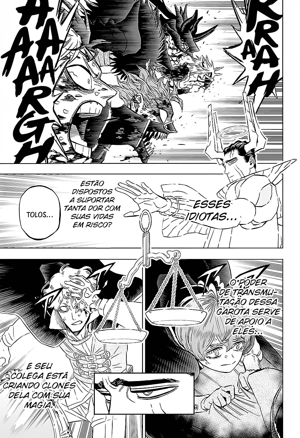 Black Clover Capítulo 285 – Brincando no inferno