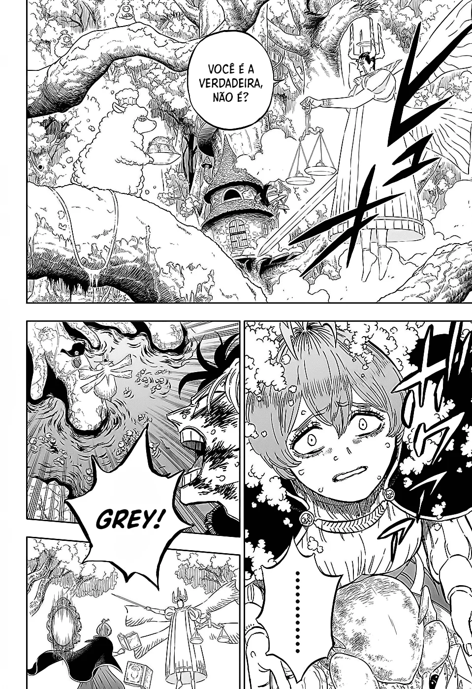 Black Clover Capítulo 285 – Brincando no inferno