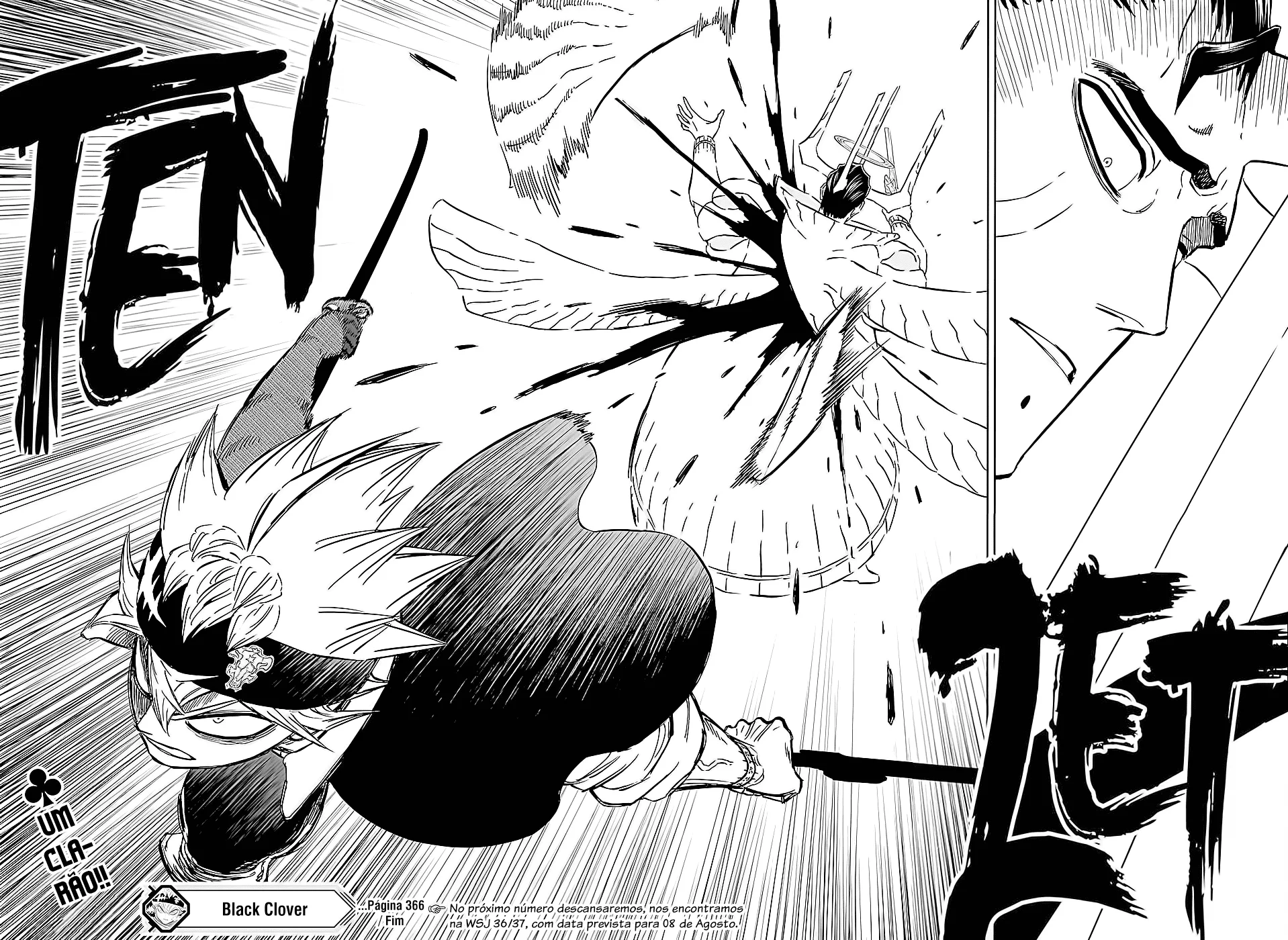 Black Clover Capítulo 285 – Brincando no inferno