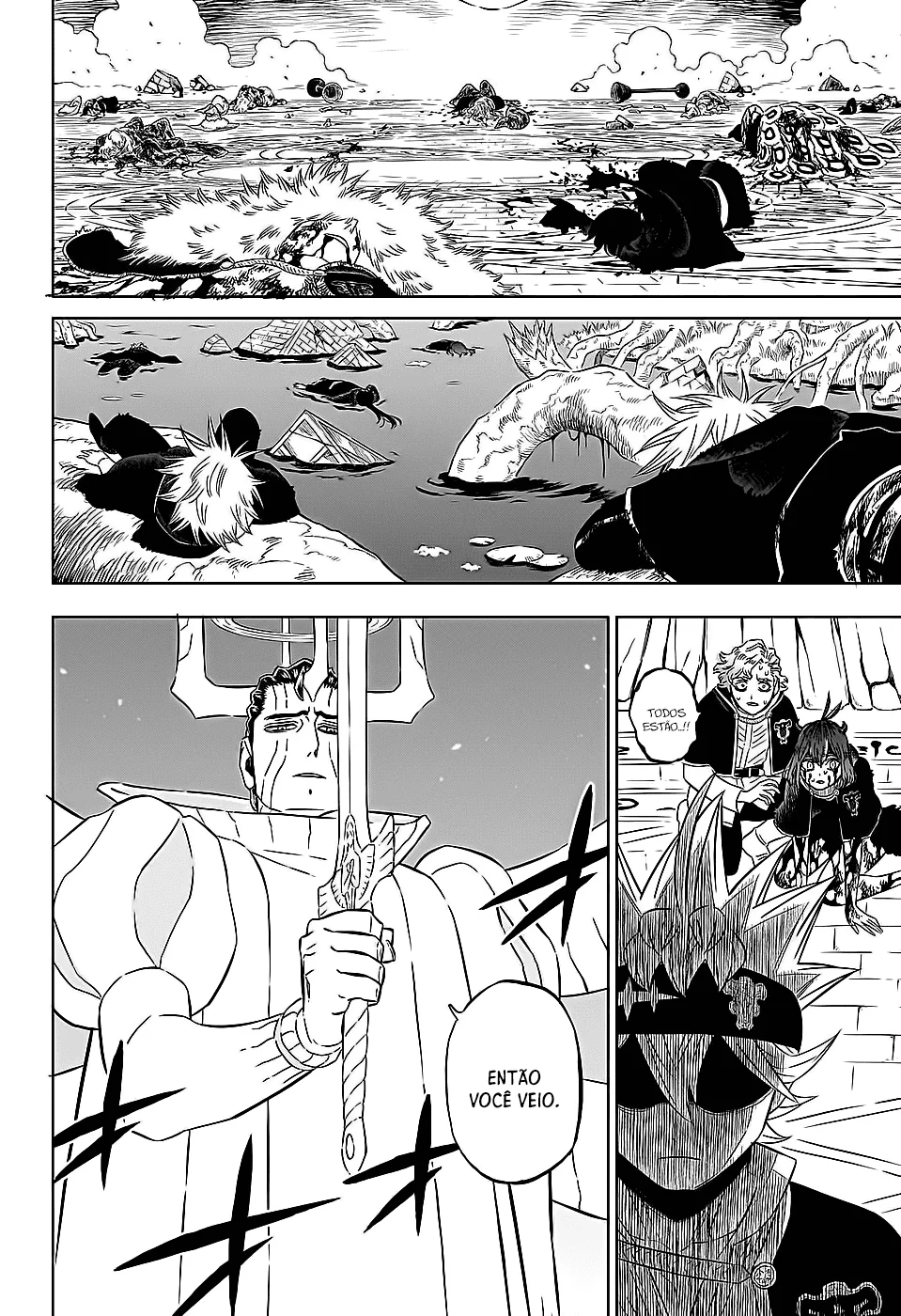Black Clover Capítulo 285 – Brincando no inferno