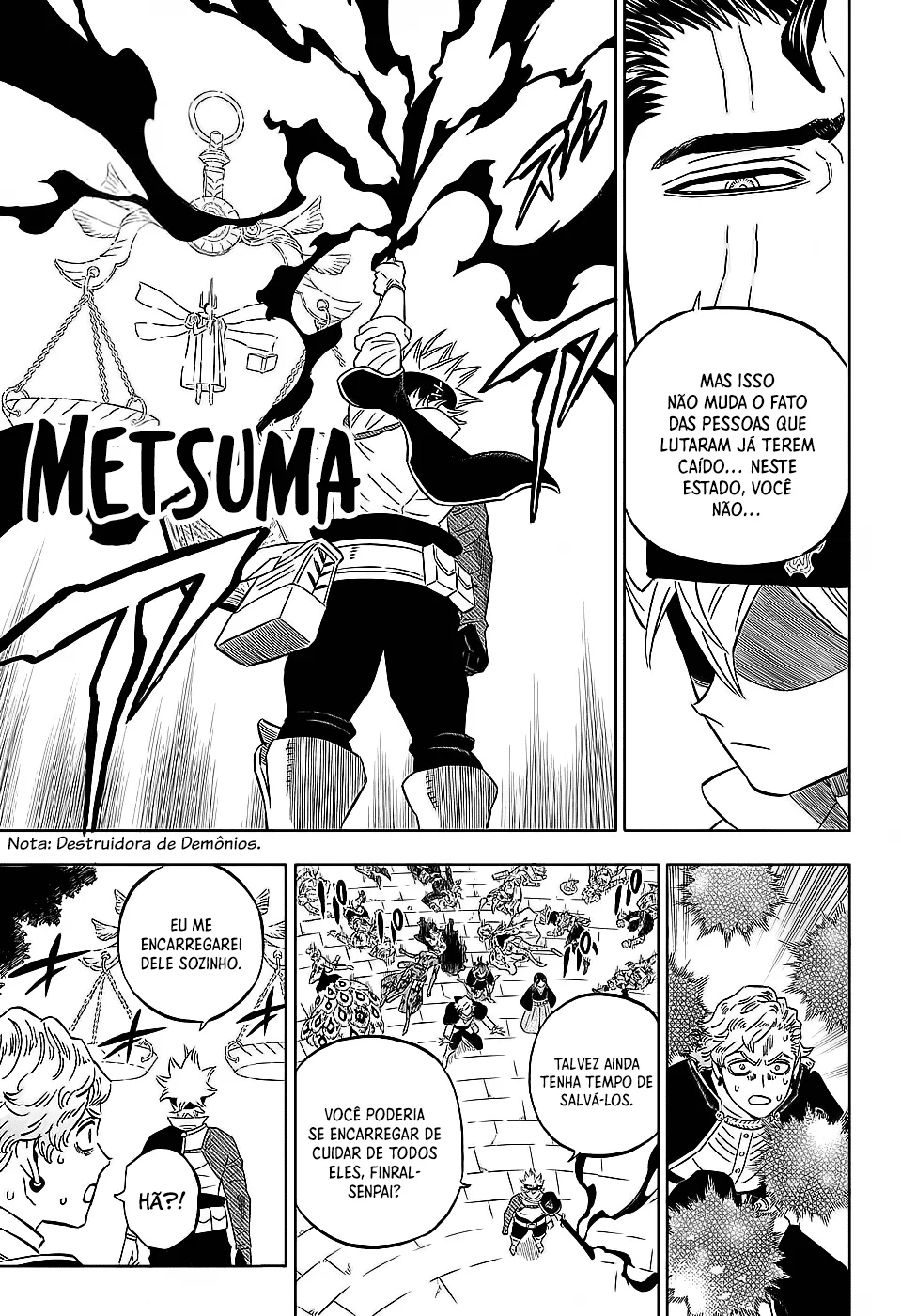 Black Clover Capítulo 285 – Brincando no inferno